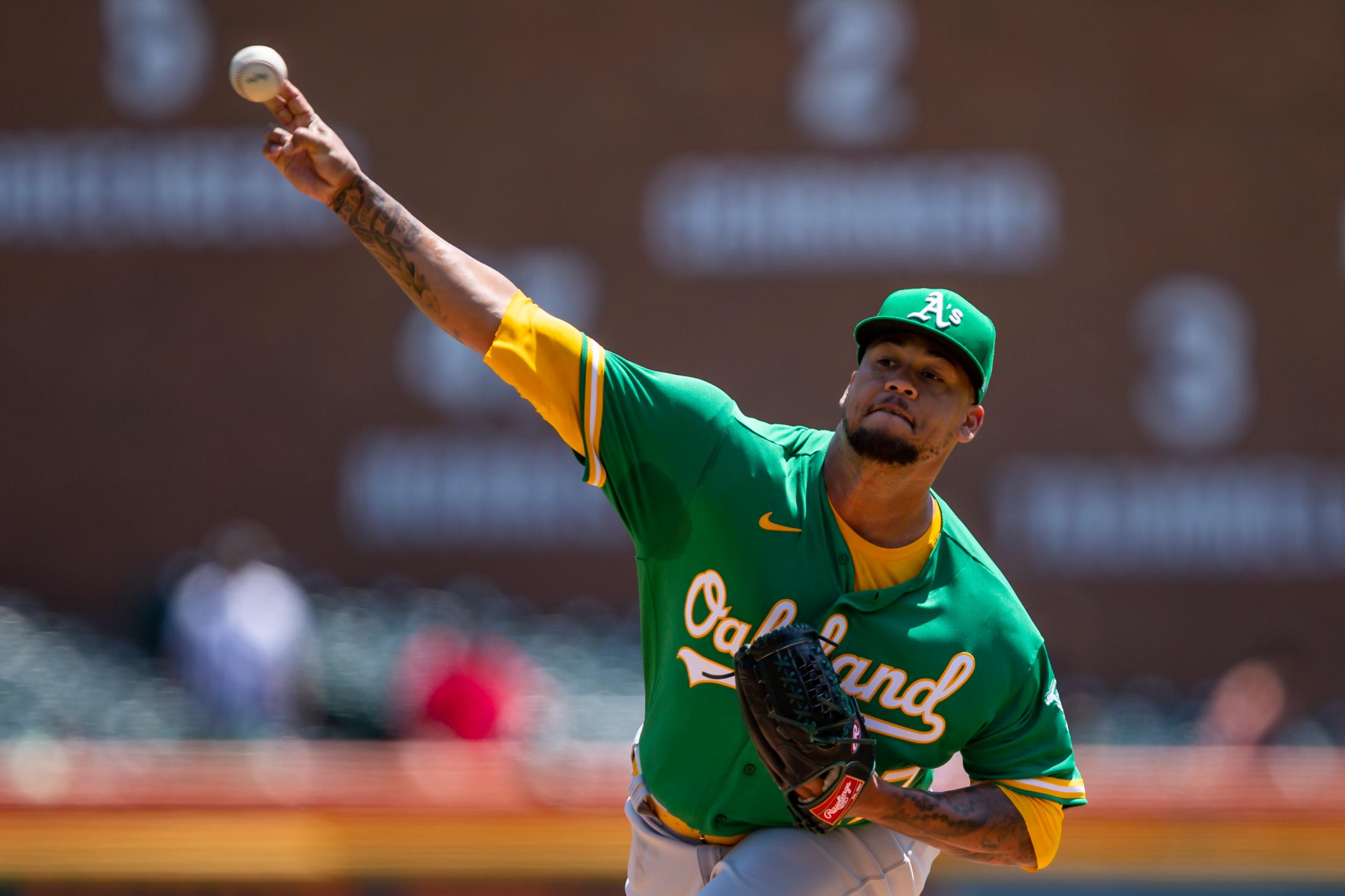 MLB: Game One-Detroit Tigers at Oakland Athletics