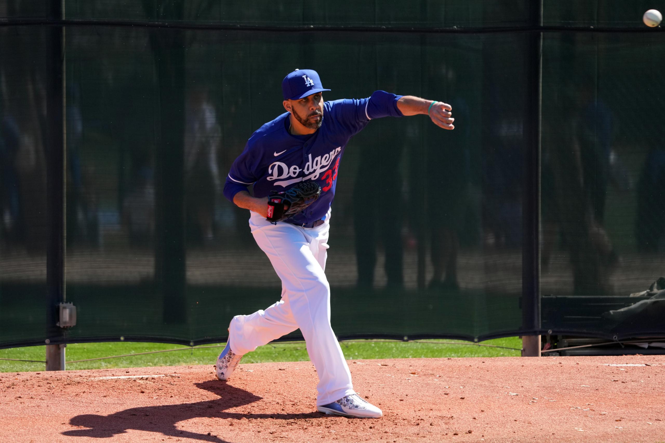 MLB: Spring Training- Los Angeles Dodgers-Workouts