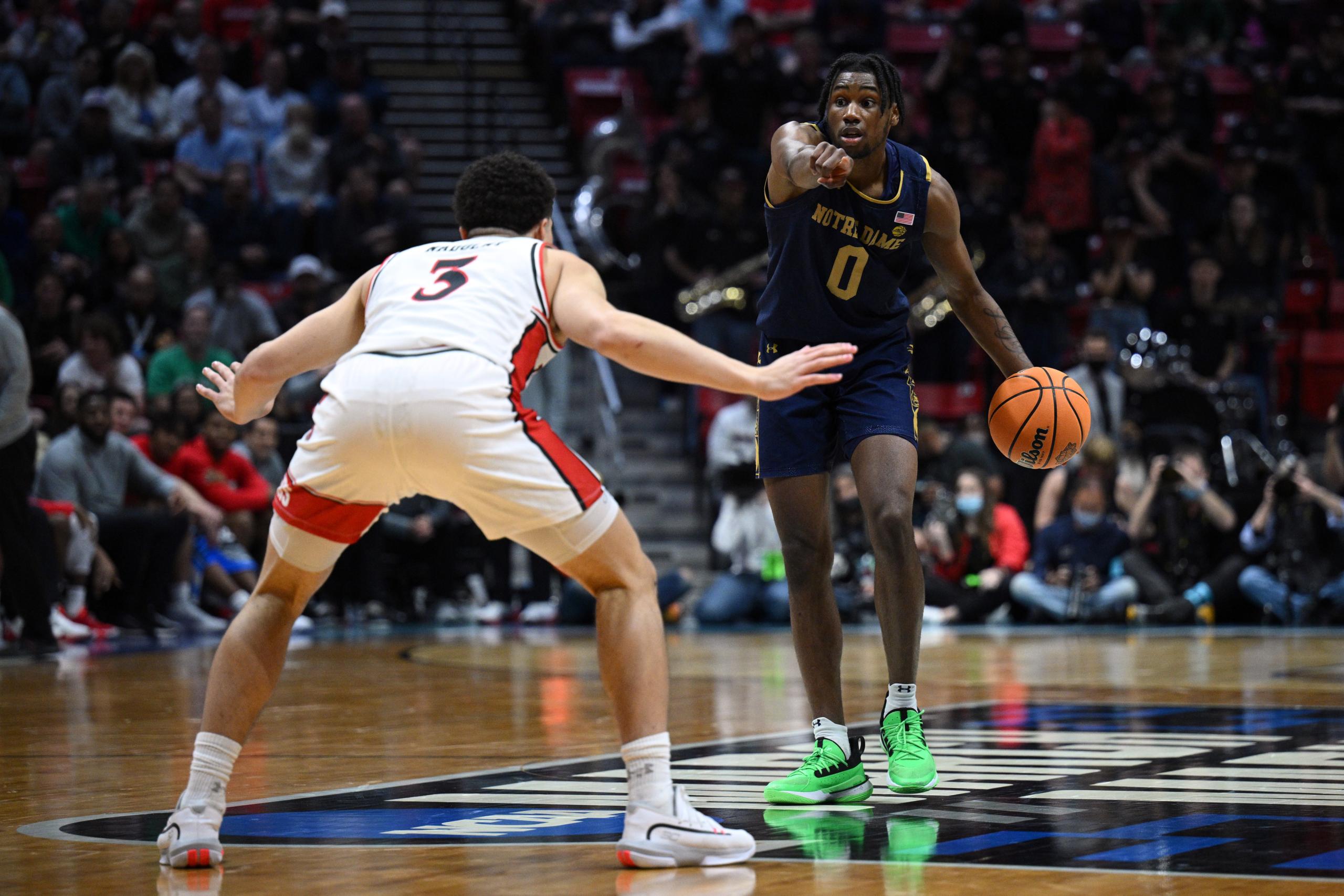 NCAA Basketball: NCAA Tournament Second Round San Diego-Notre Dame vs Texas Tech