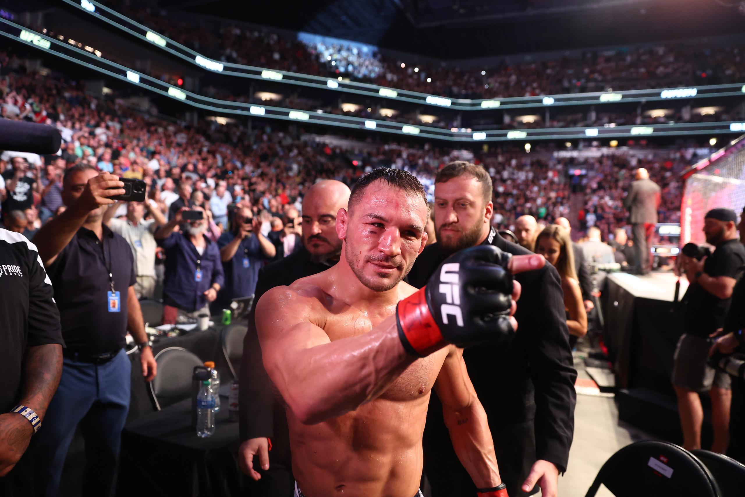 nate diaz, michael chandler