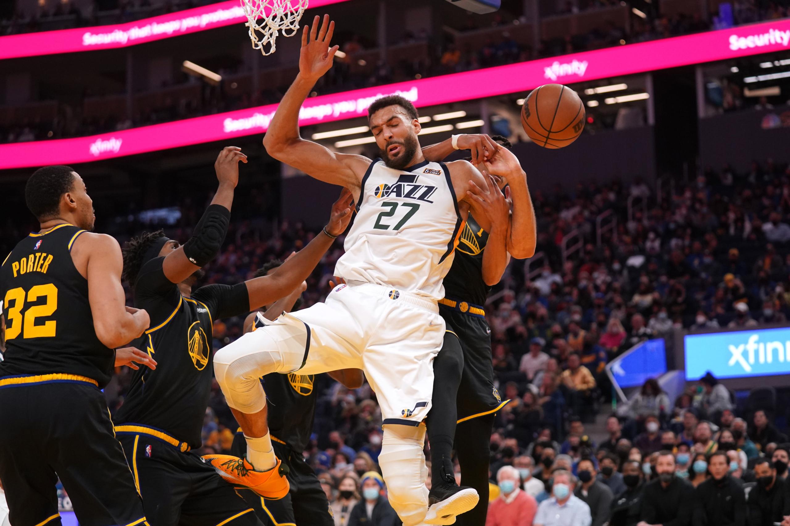 rudy gobert trade golden state warriors