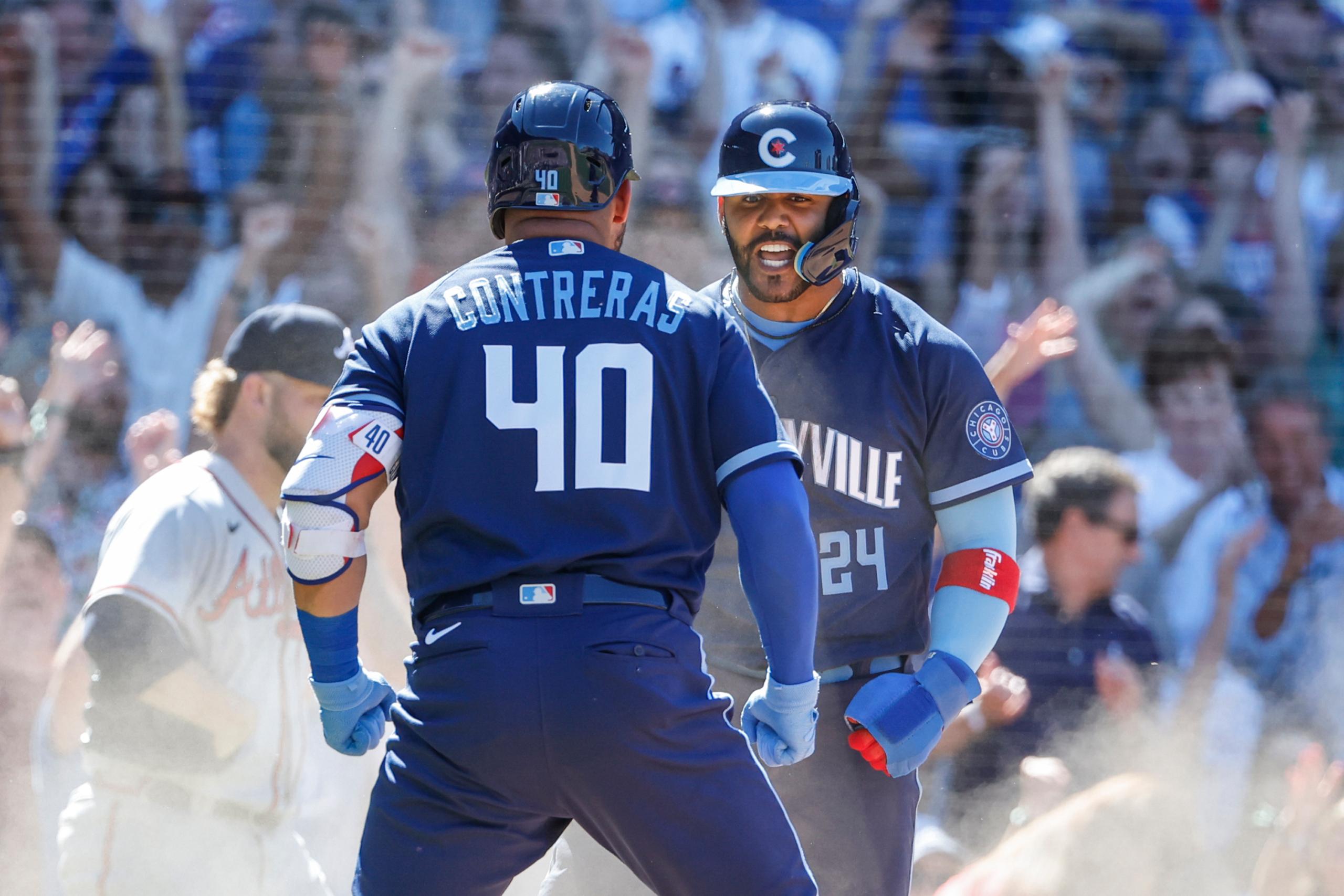 MLB: Atlanta Braves at Chicago Cubs