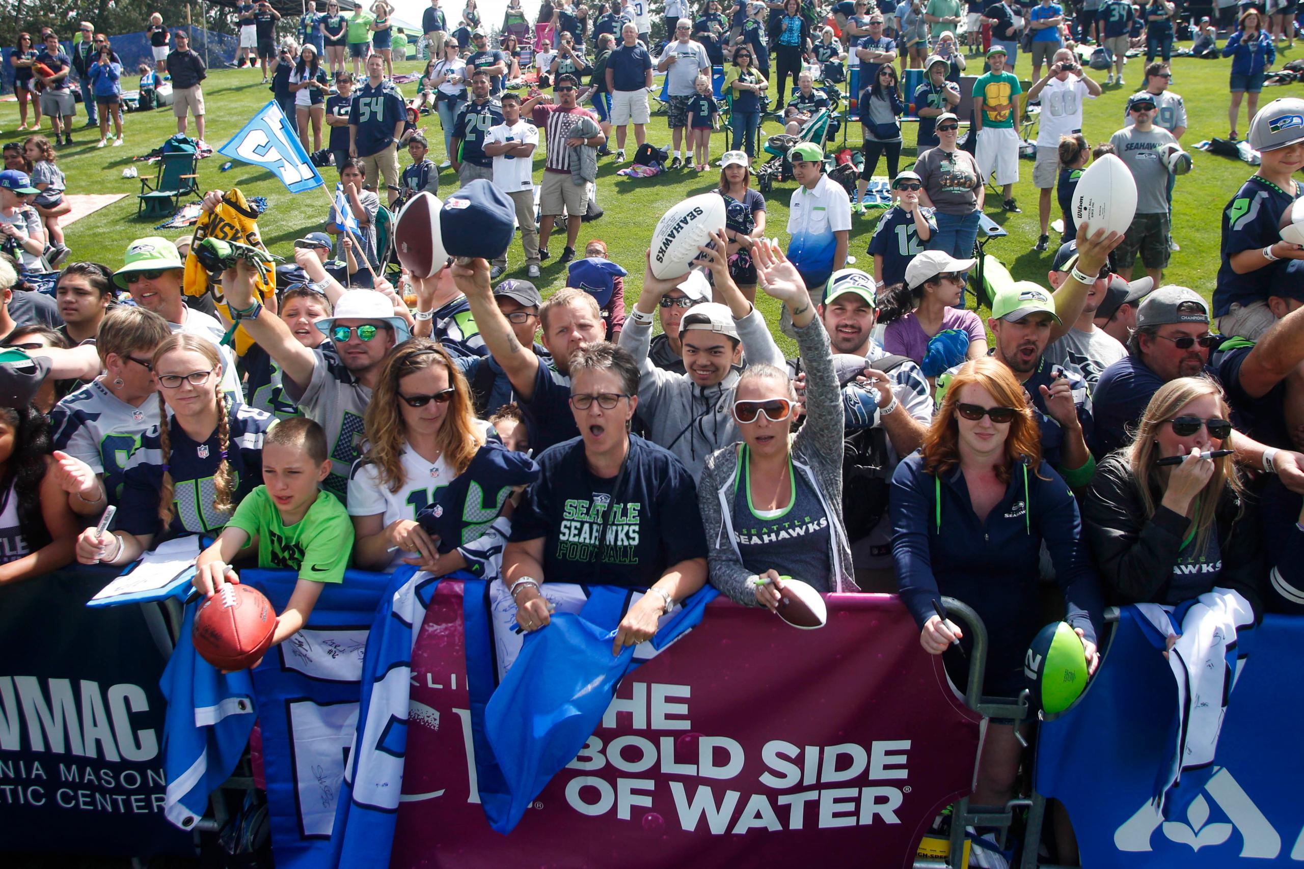 NFL: Seattle Seahawks-Training Camp