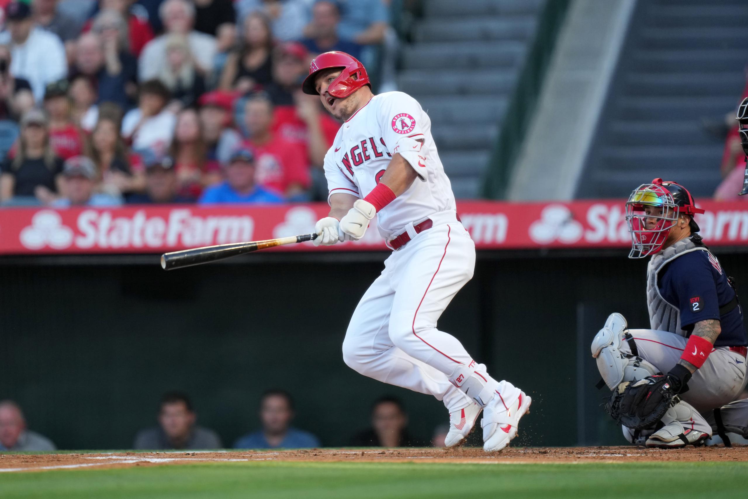 mike trout injury, los angeles angels