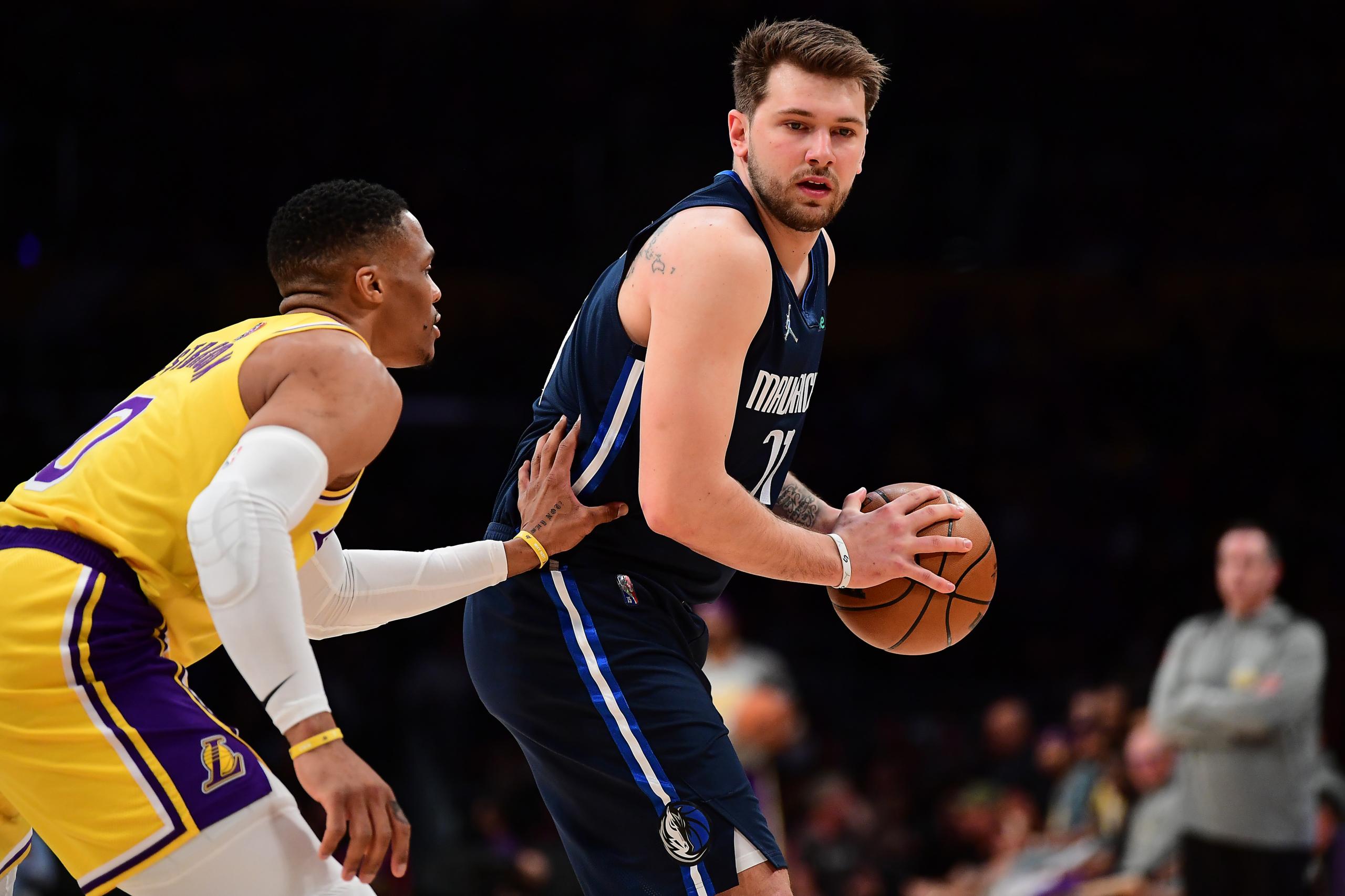 NBA: Dallas Mavericks at Los Angeles Lakers