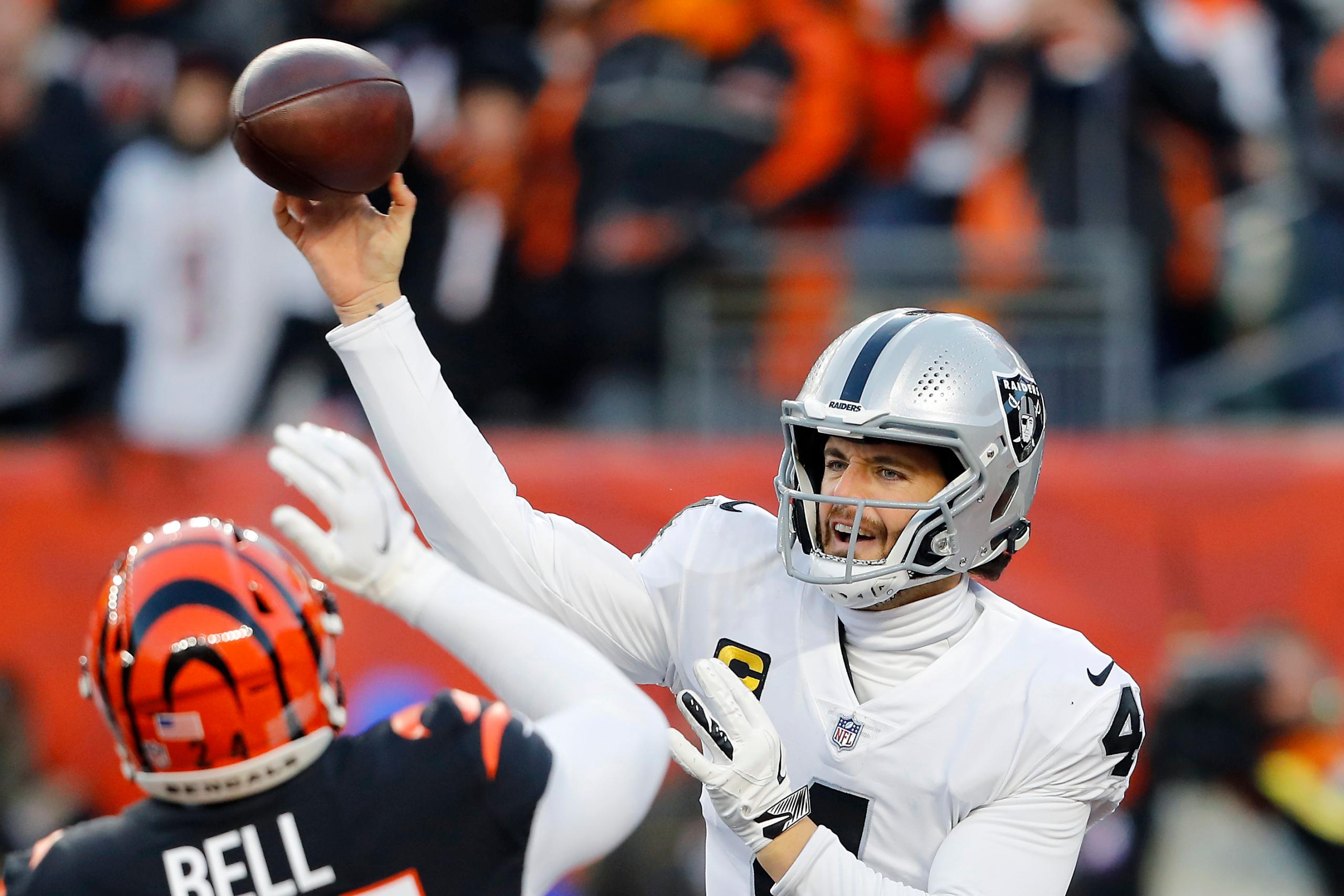 NFL: AFC Wild Card-Las Vegas Raiders at Cincinnati Bengals