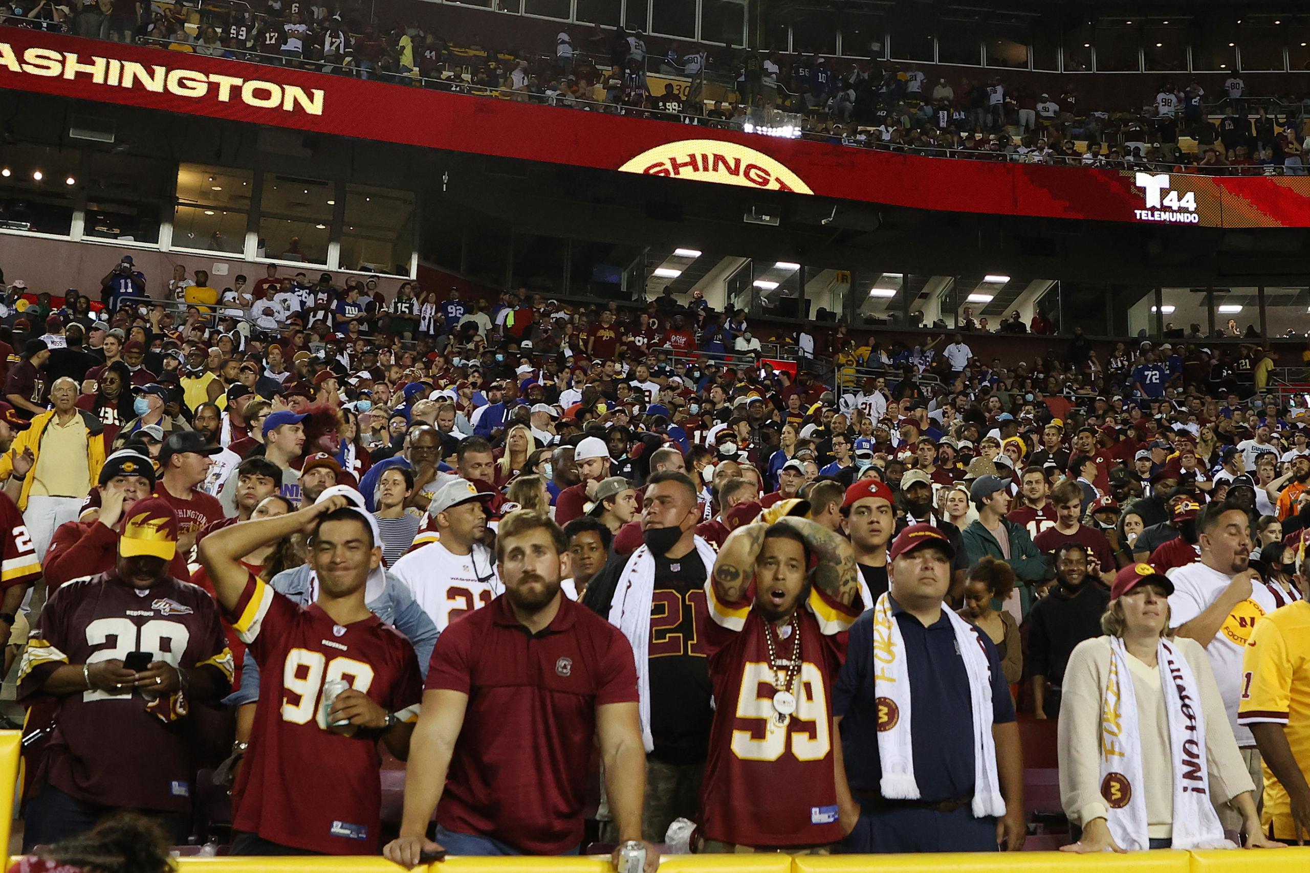 NFL: New York Giants at Washington Football Team
