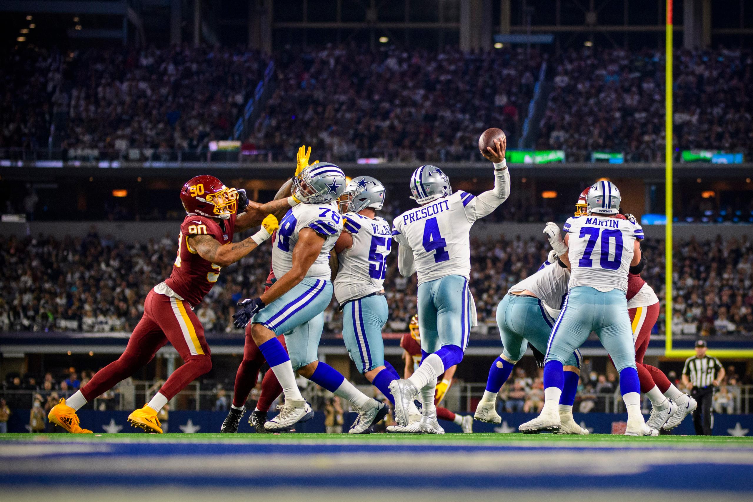 NFL: Washington Football Team at Dallas Cowboys