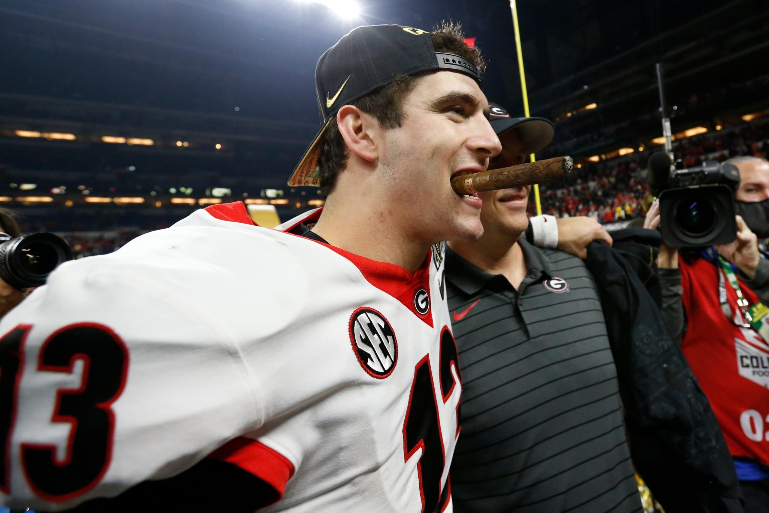 college football games: oregon at georgia
