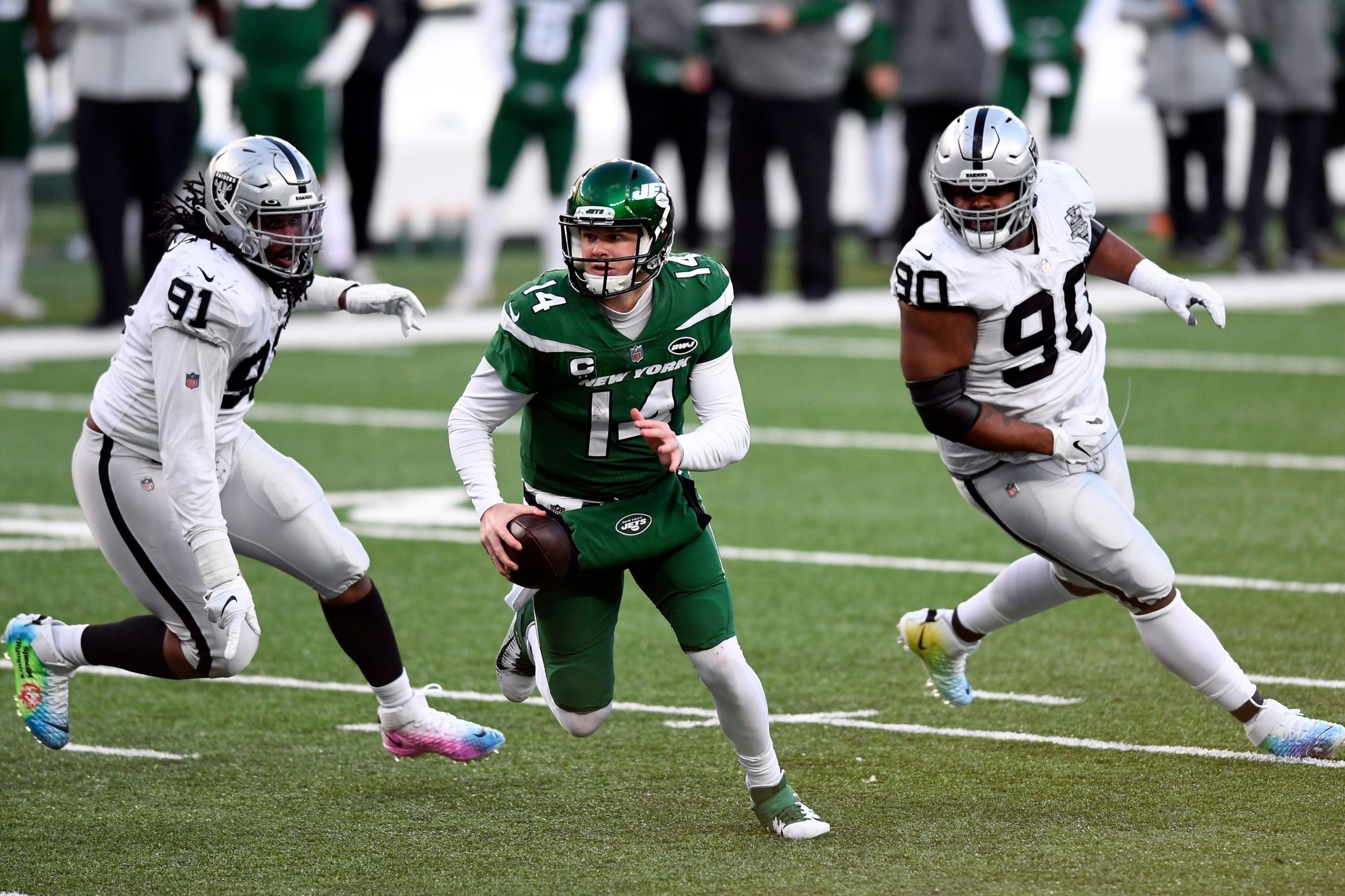sam darnold trade to the las vegas raiders