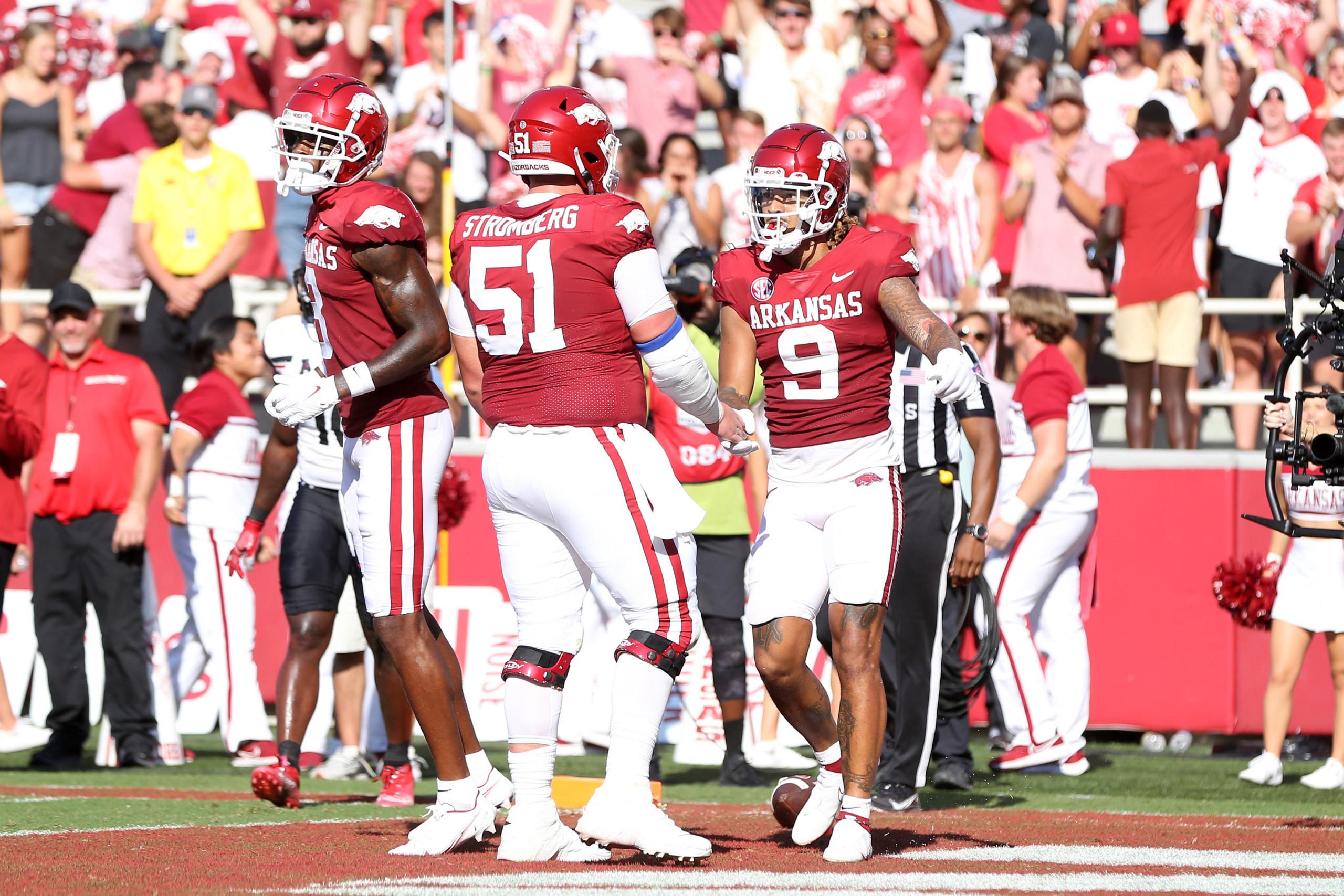 NCAA Football: Cincinnati at Arkansas