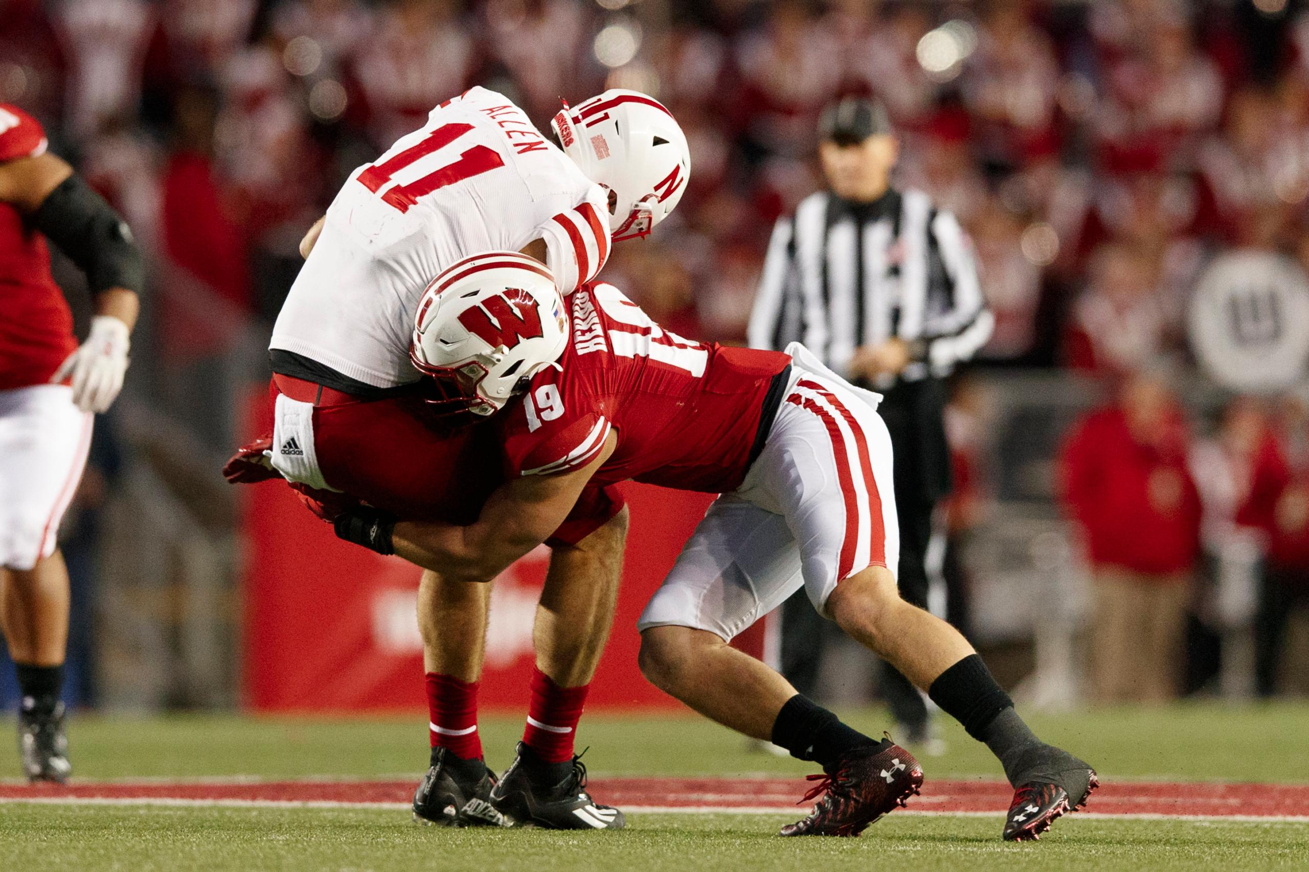 NCAA Football: Nebraska at Wisconsin