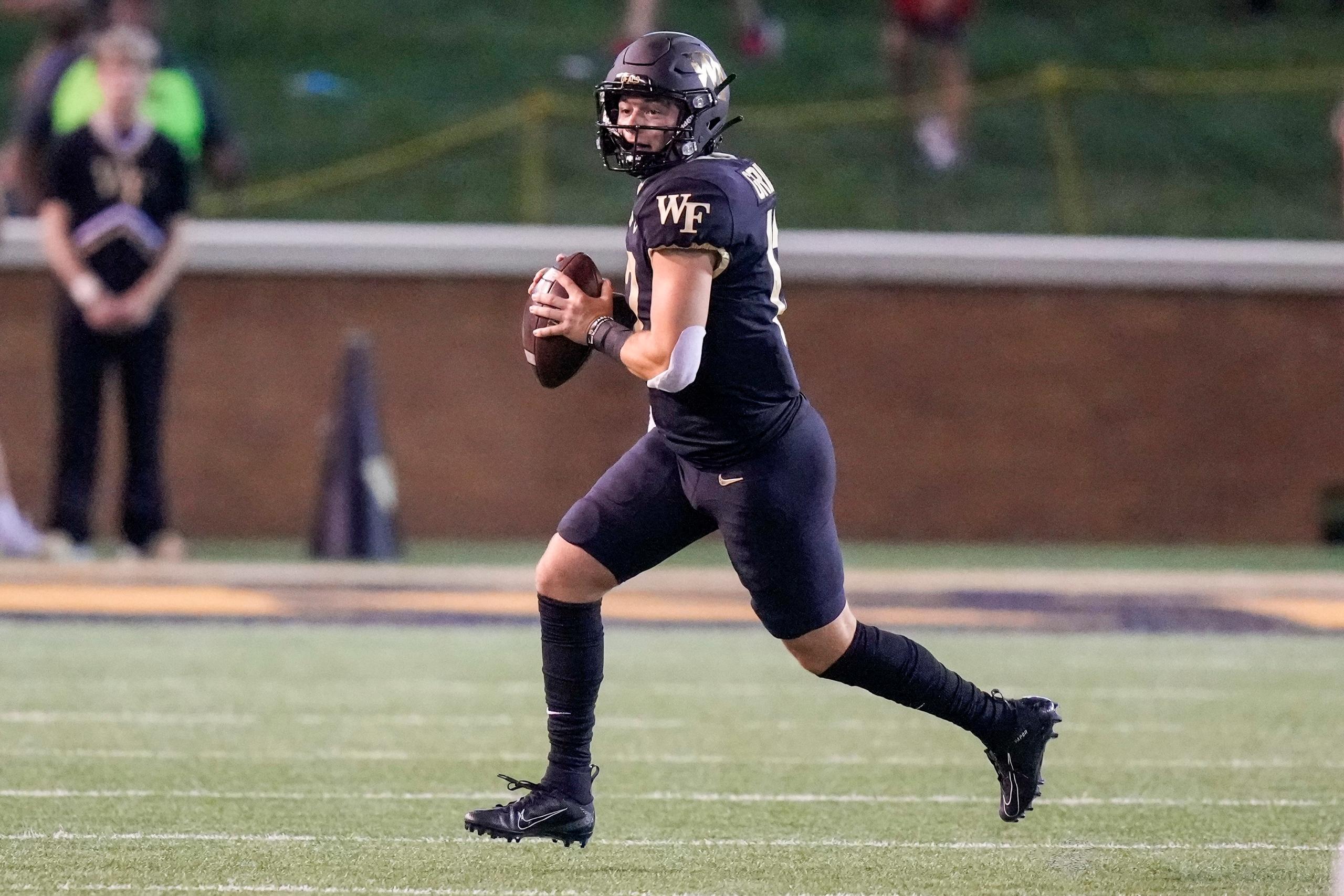 NCAA Football: Virginia Military at Wake Forest