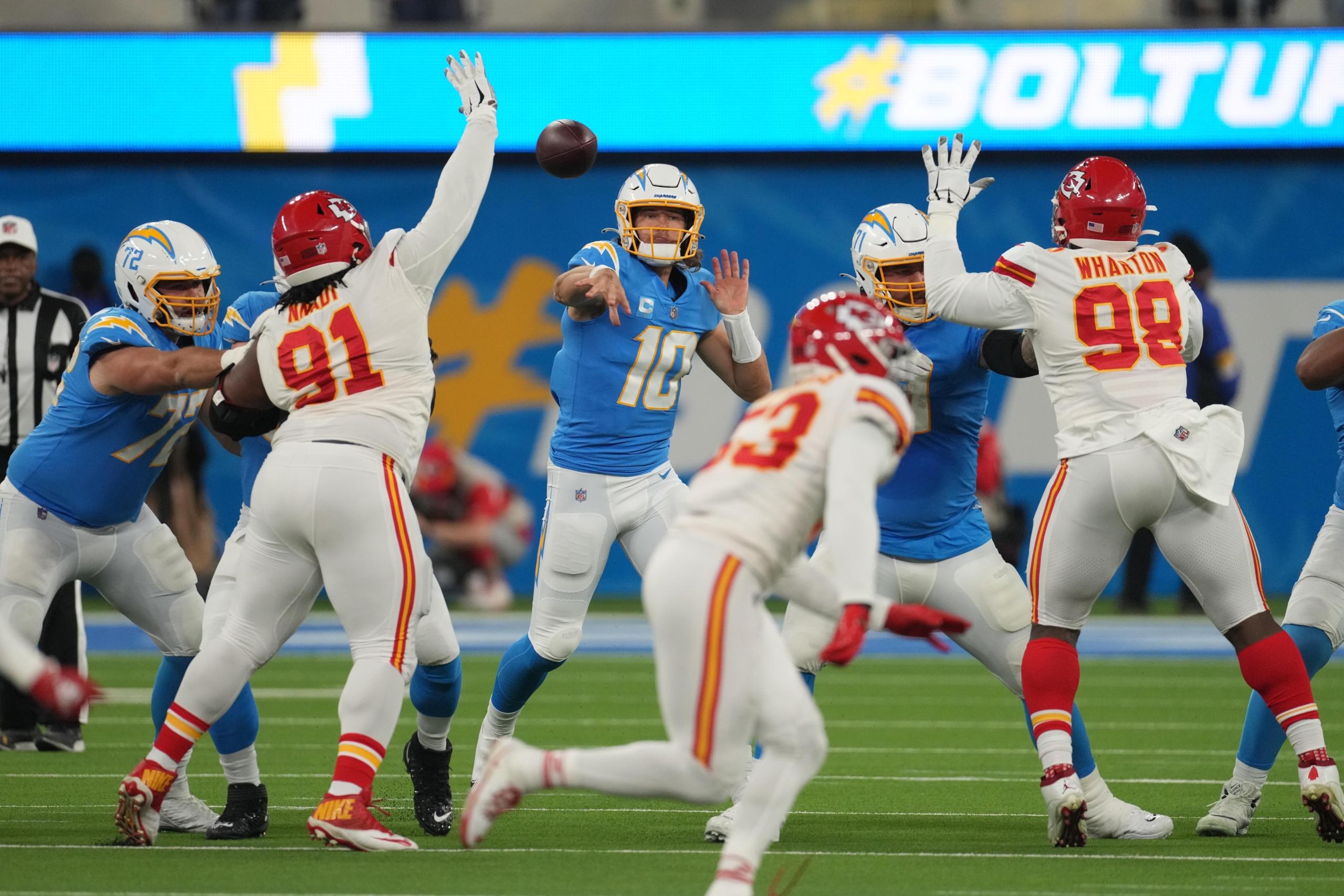 NFL: Kansas City Chiefs at Los Angeles Chargers