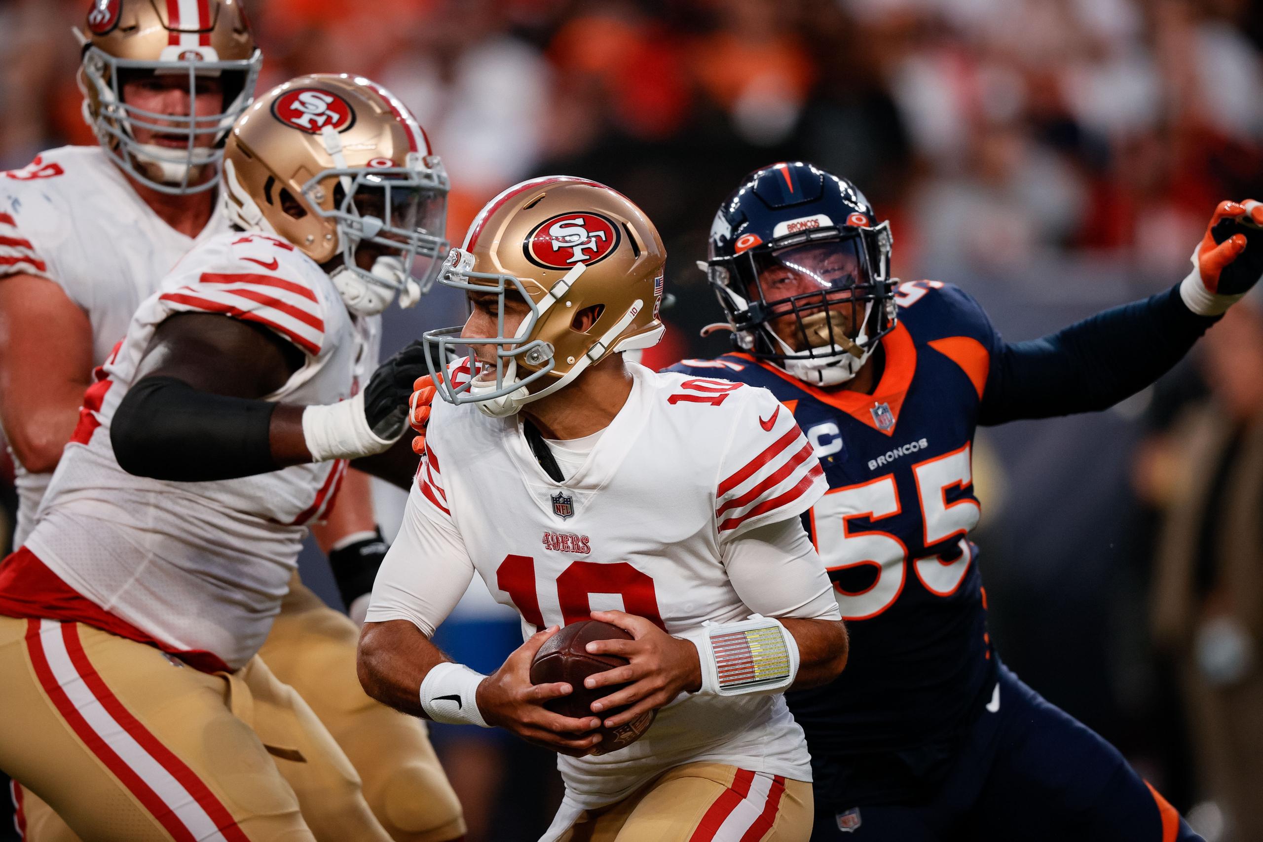 NFL: San Francisco 49ers at Denver Broncos