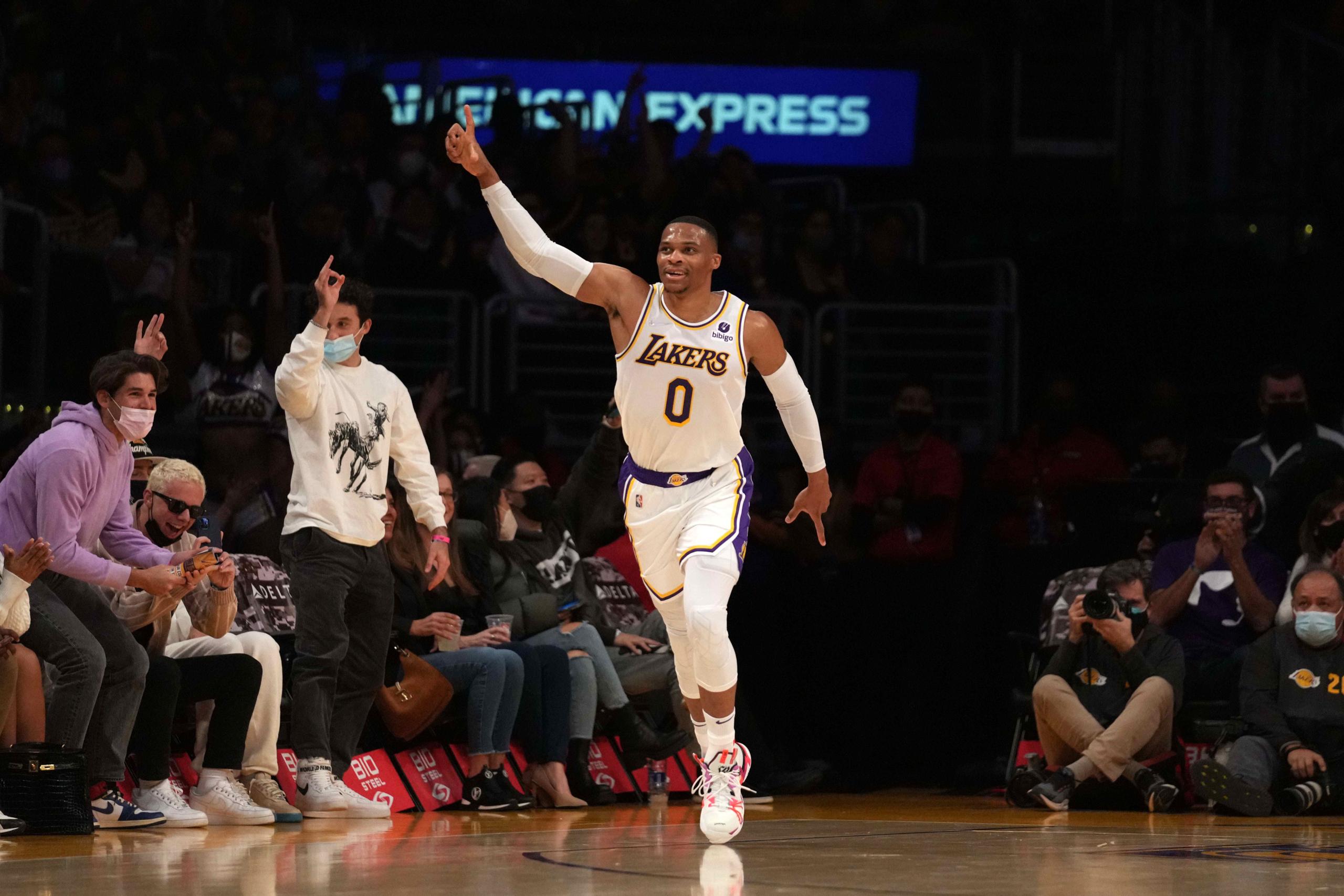 los angeles lakers, russell westbrook