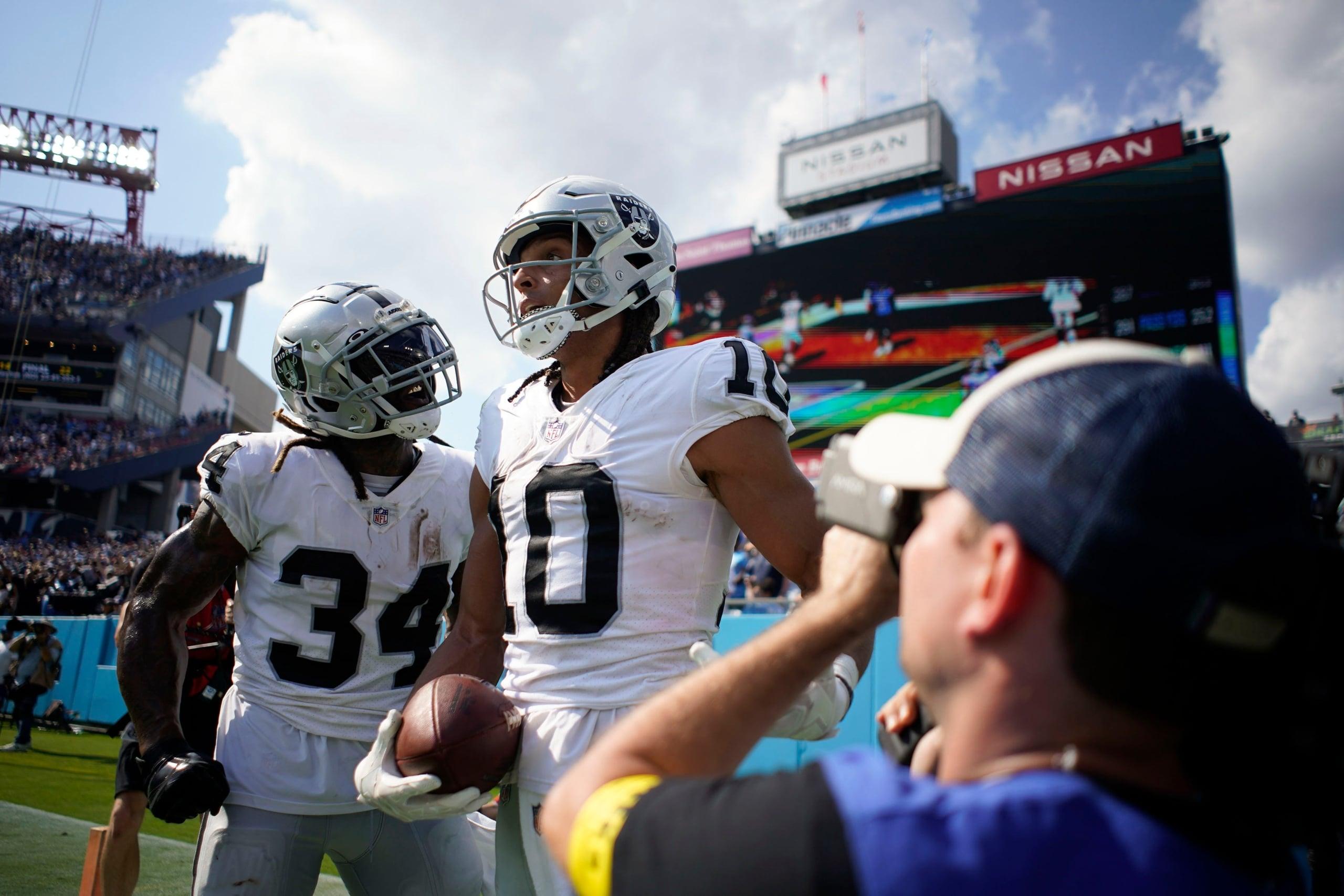 las vegas raiders' mack hollins