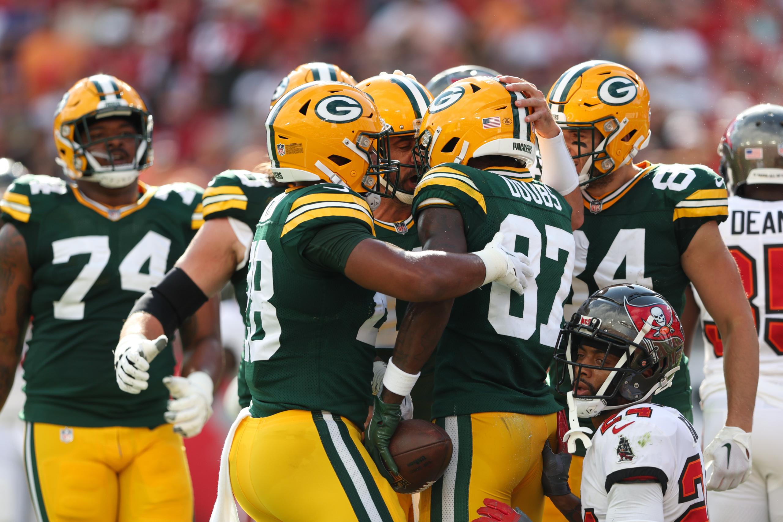 nfl rookies, romeo doubs