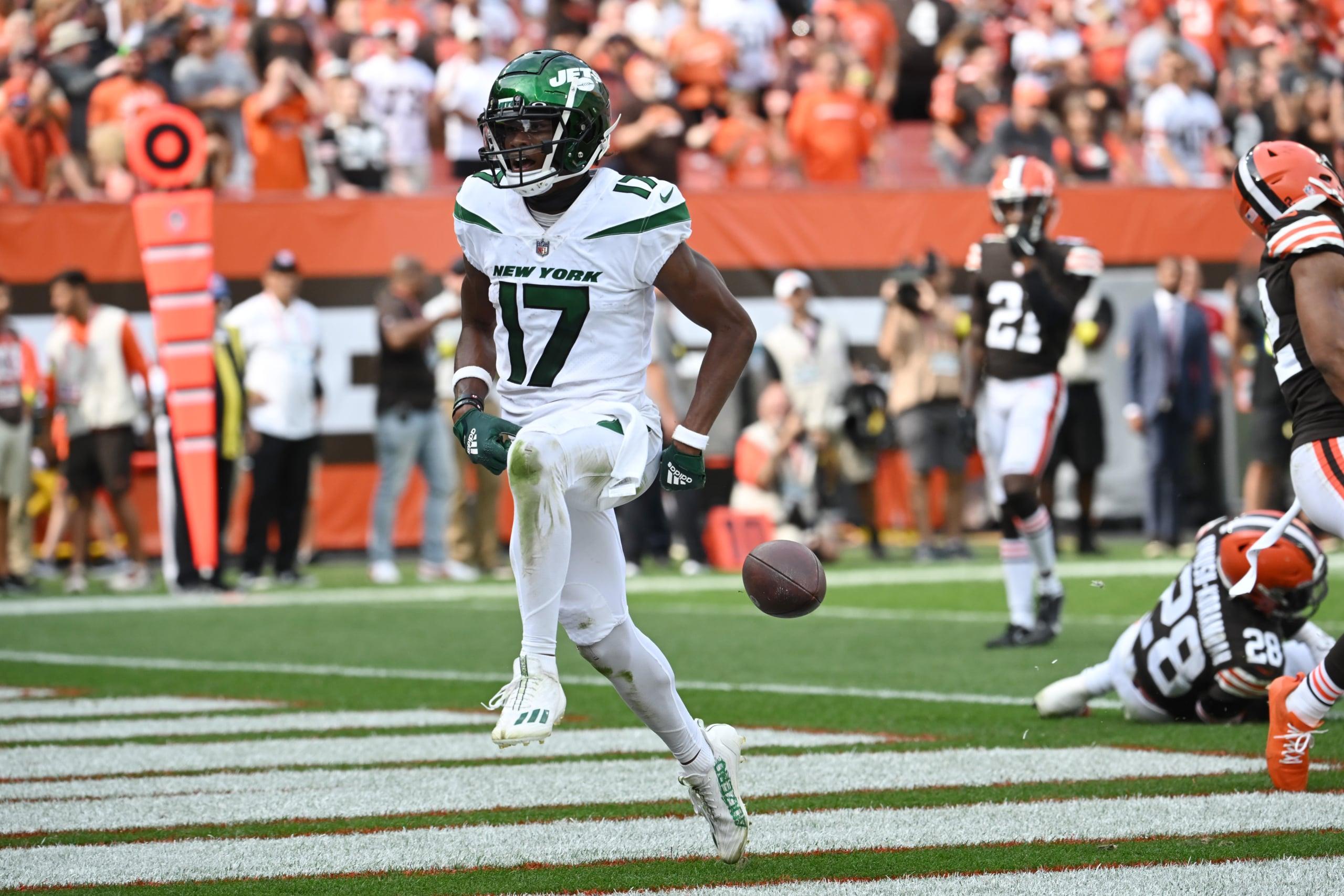 nfl rookies weekk 2: garrett wilson, wide receiver, new york jets