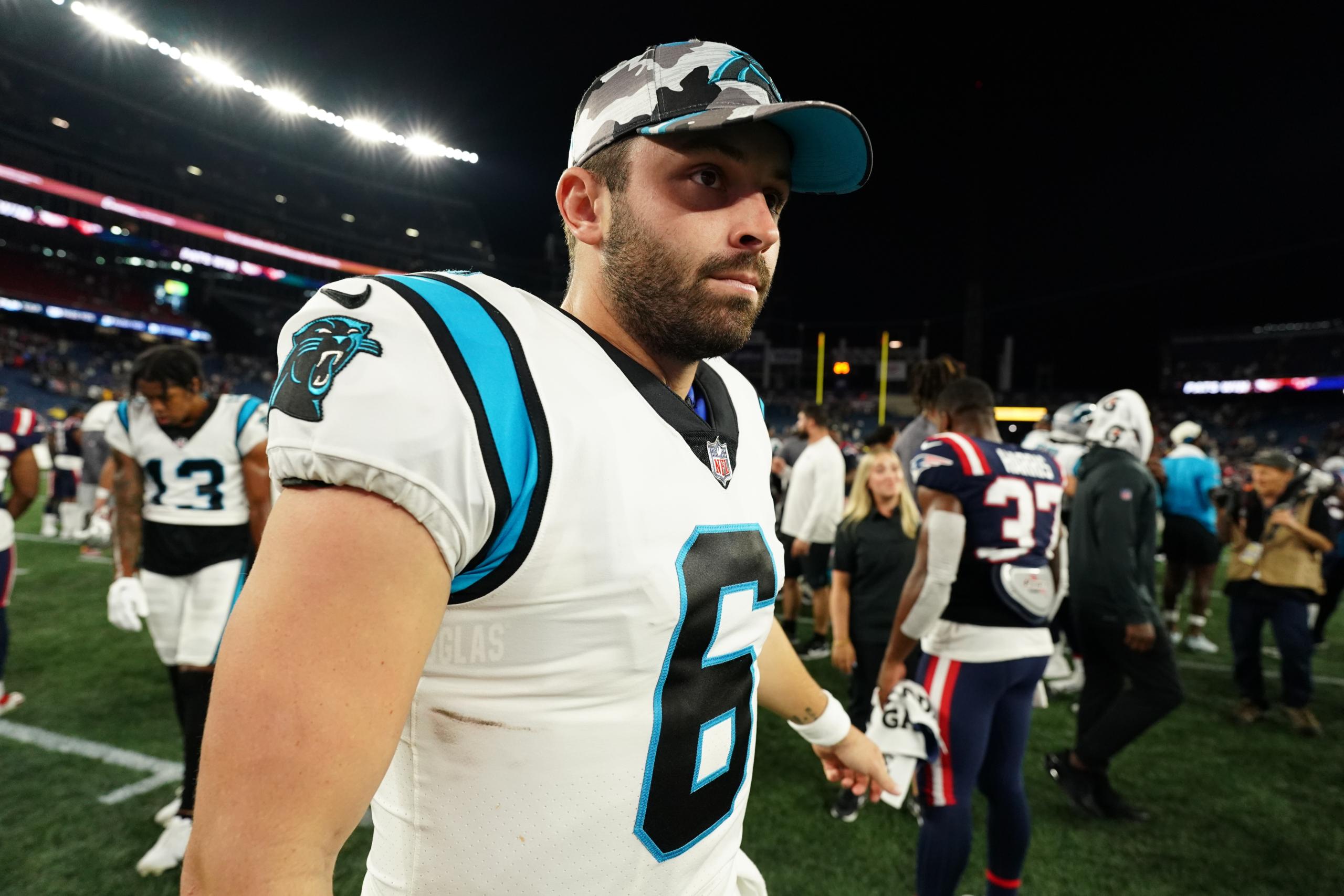nfl week 1: baker mayfield against the cleveland browns