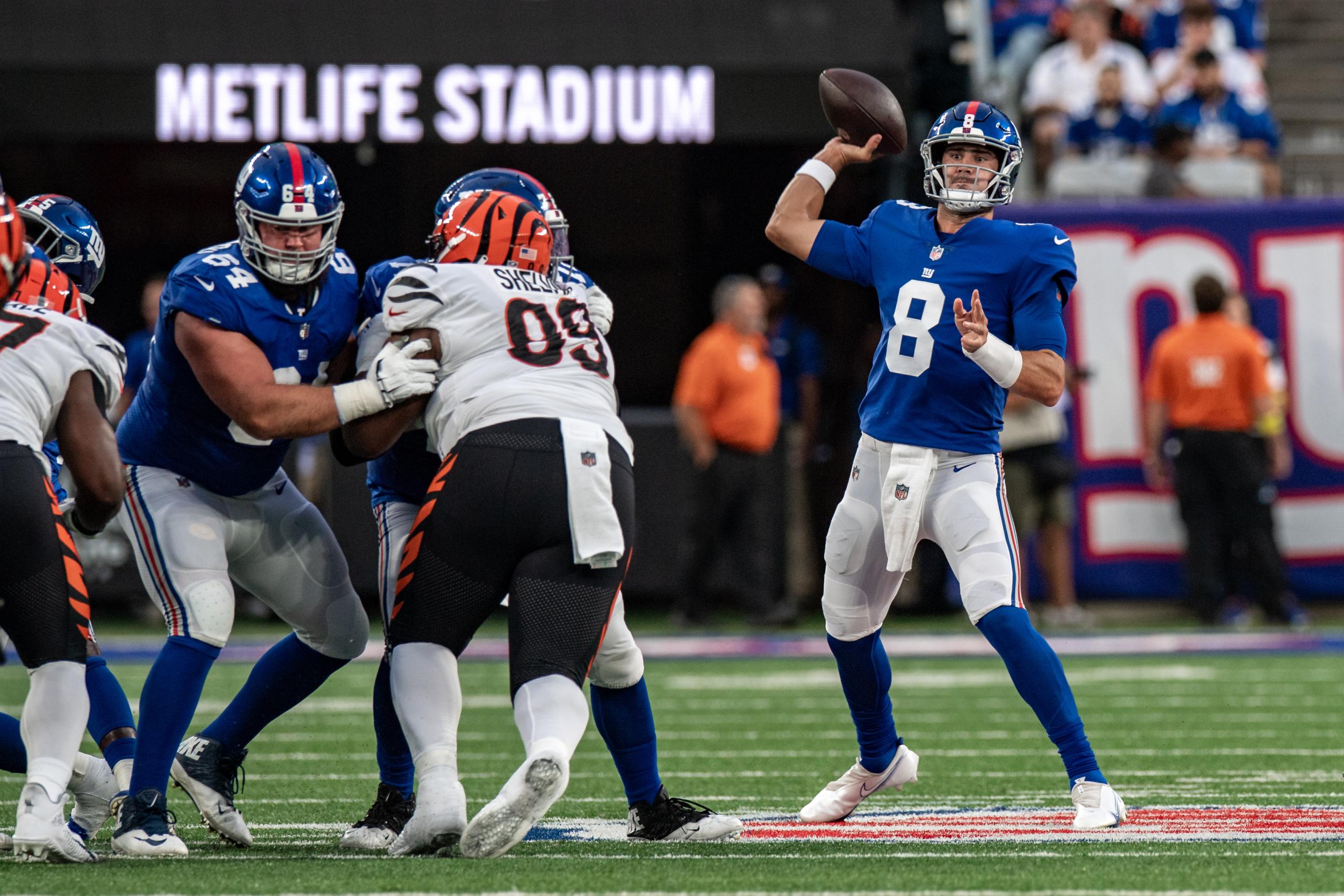 nfl week 1: daniel jones, new york giants