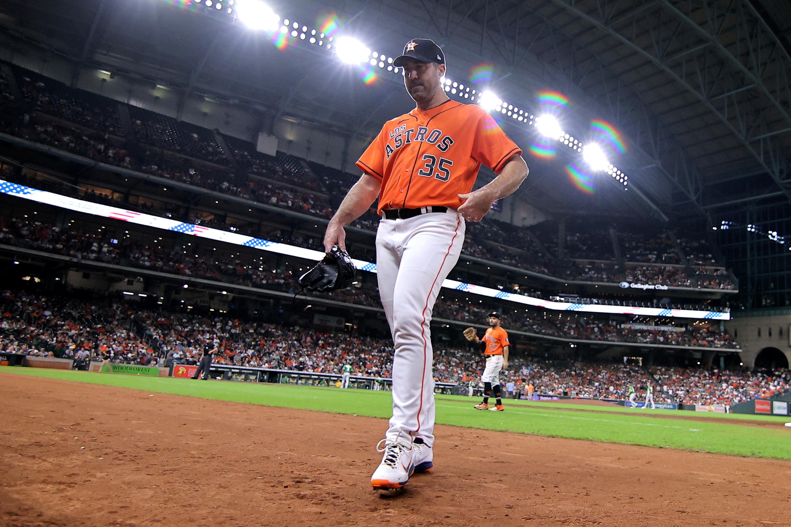 MLB: Oakland Athletics at Houston Astros