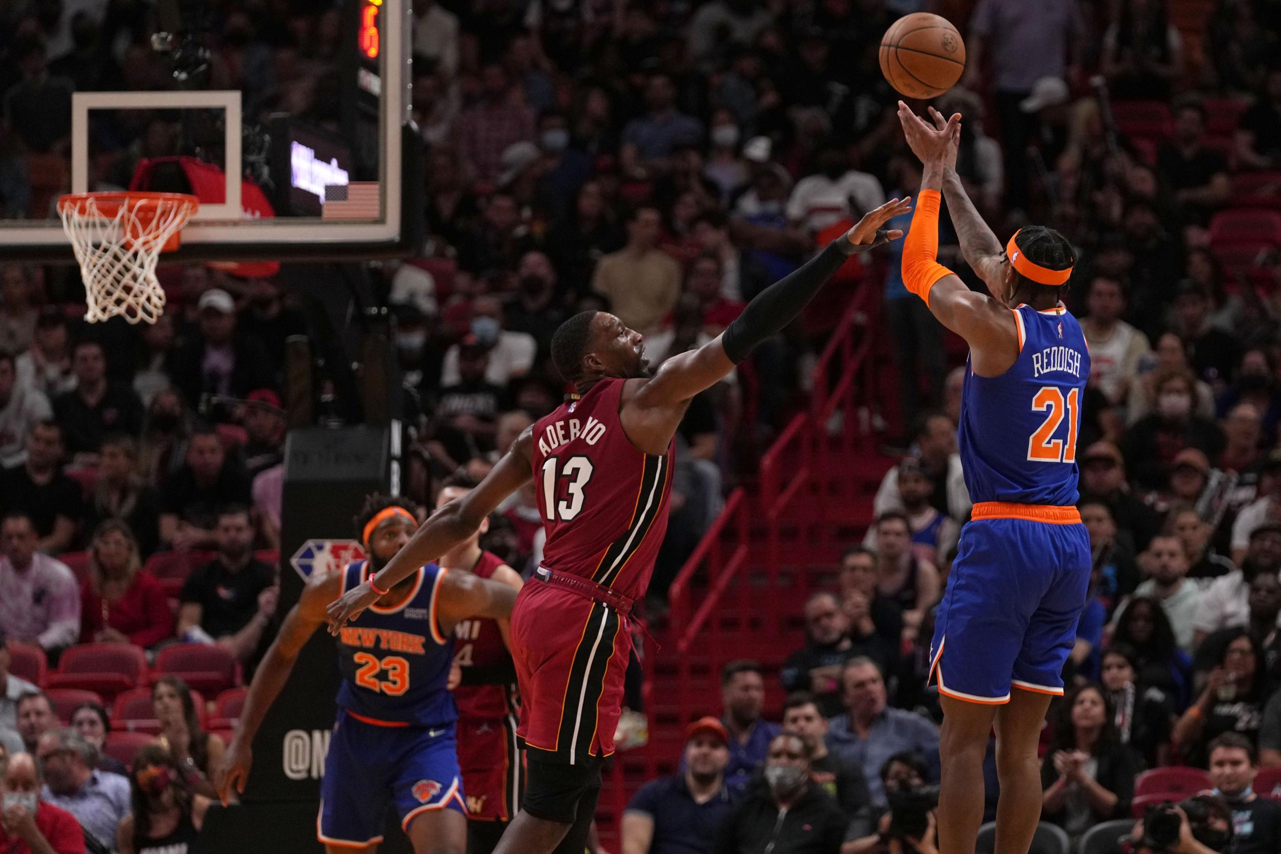 NBA: New York Knicks at Miami Heat