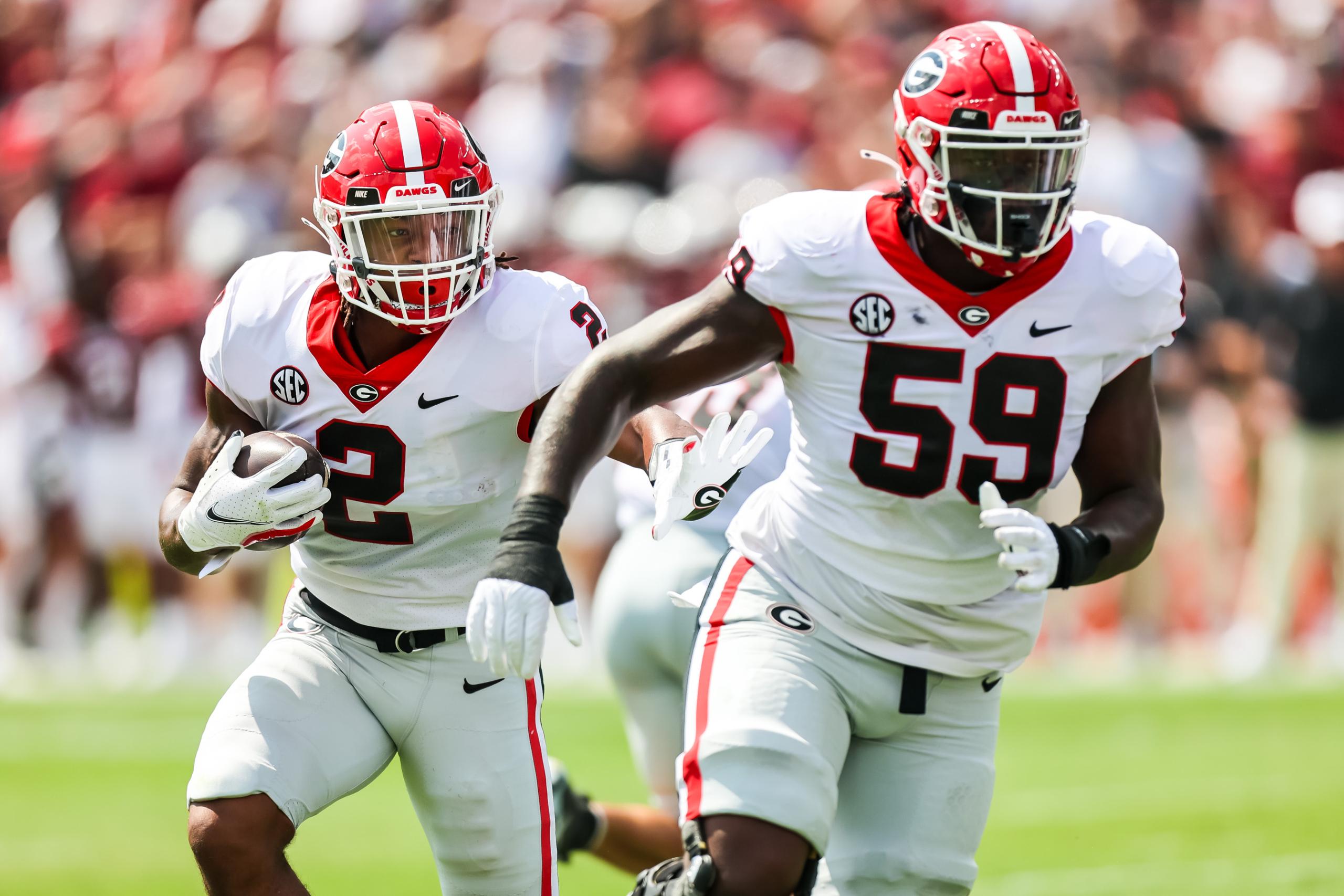 NCAA Football: Georgia at South Carolina
