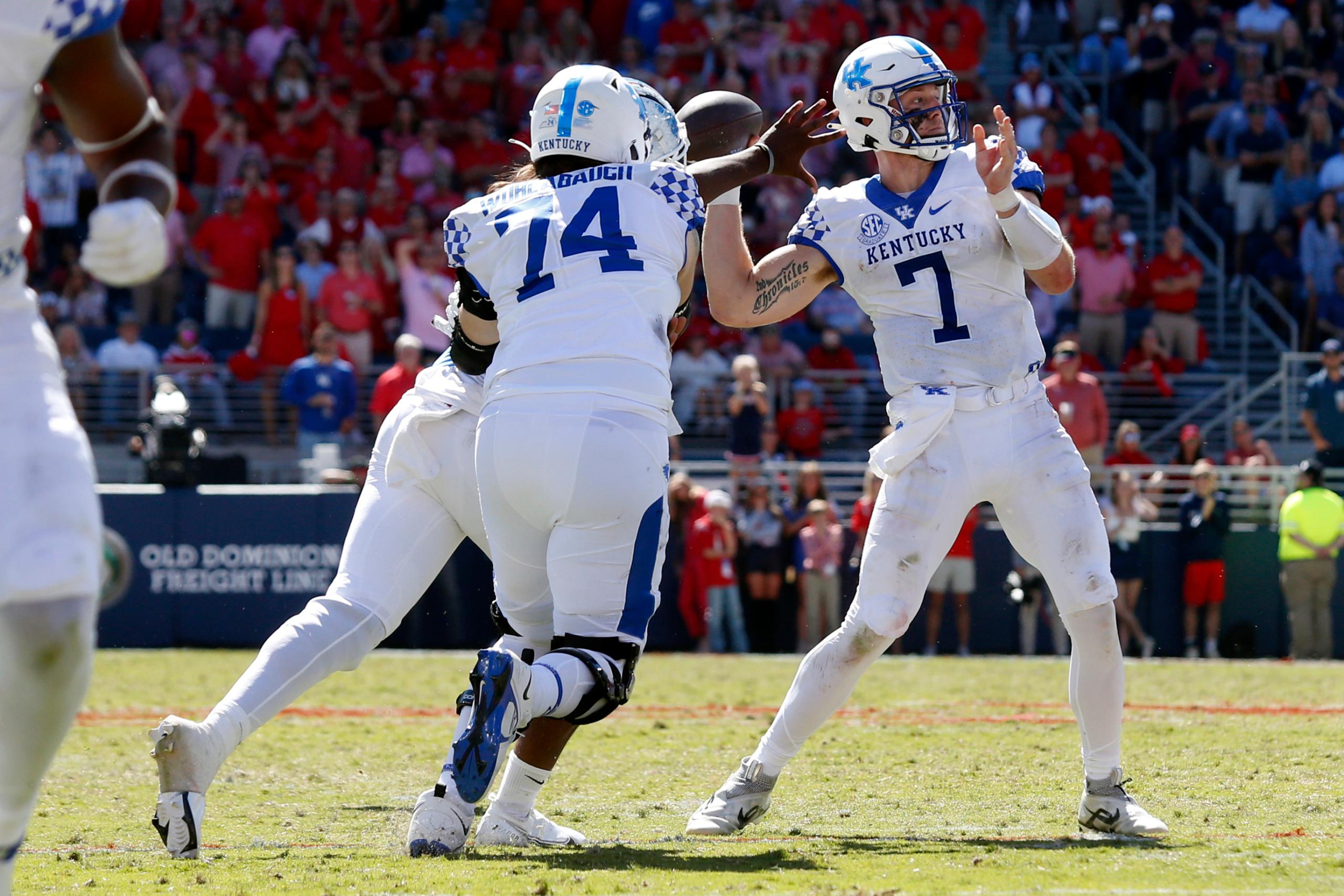 NCAA Football: Kentucky at Mississippi