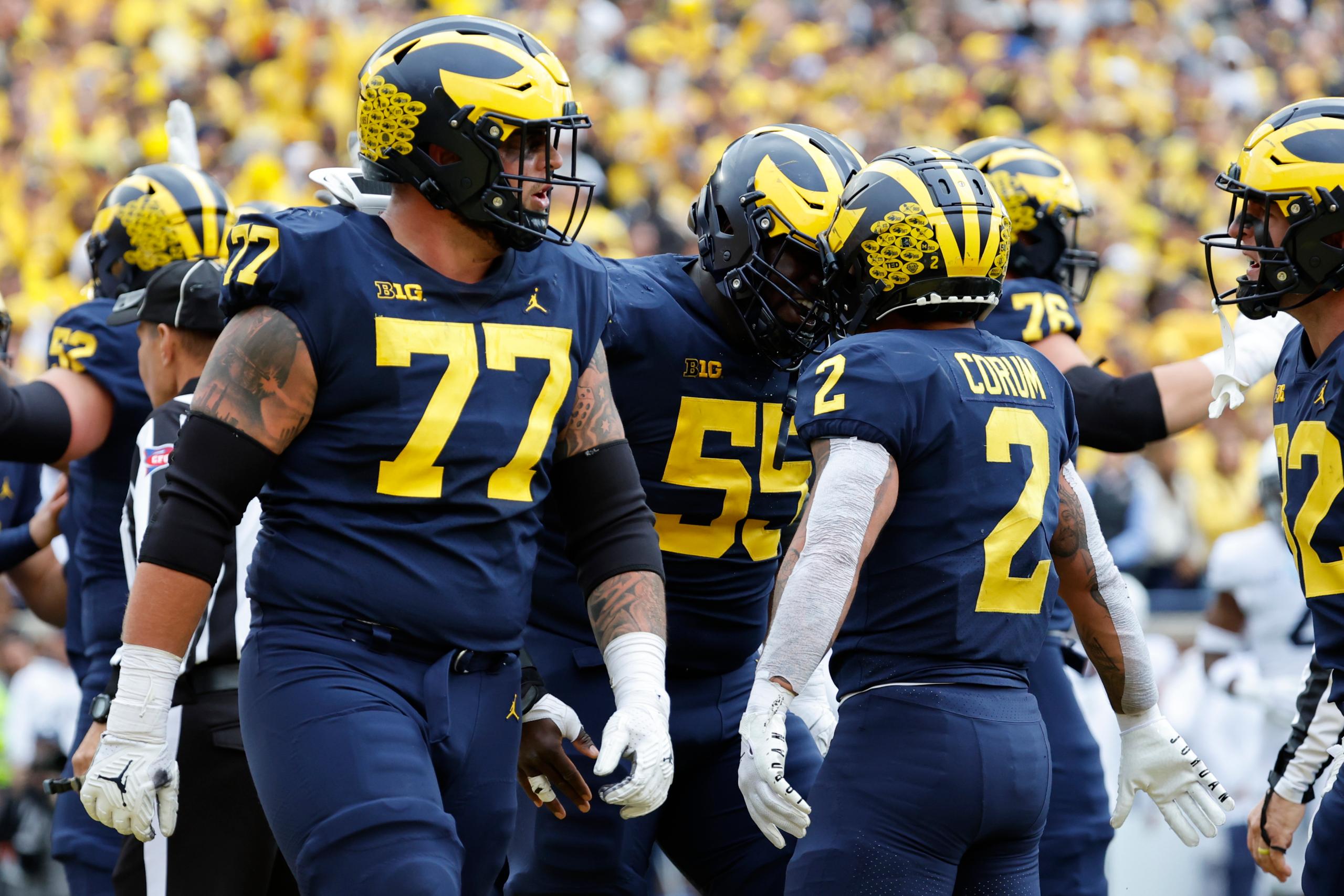 NCAA Football: Penn State at Michigan