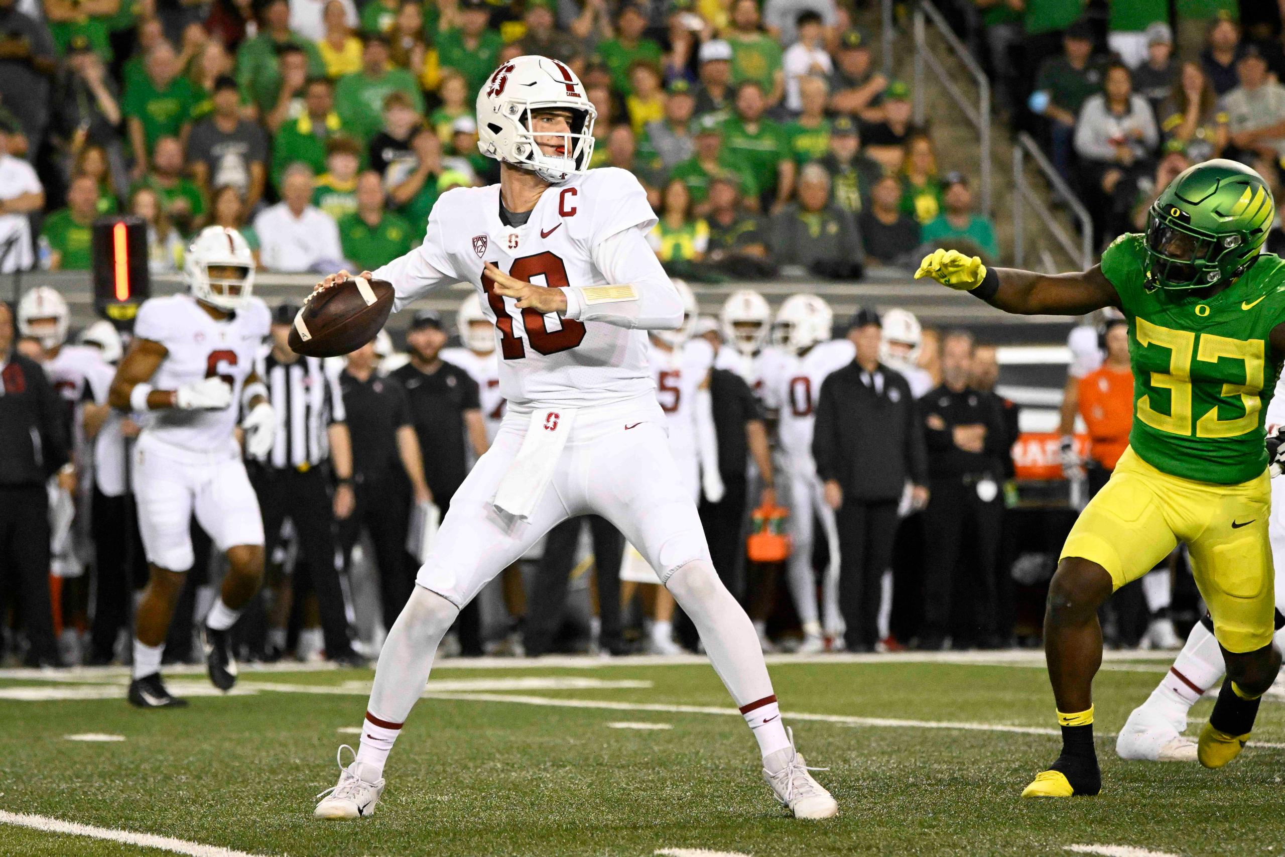 NCAA Football: Stanford at Oregon