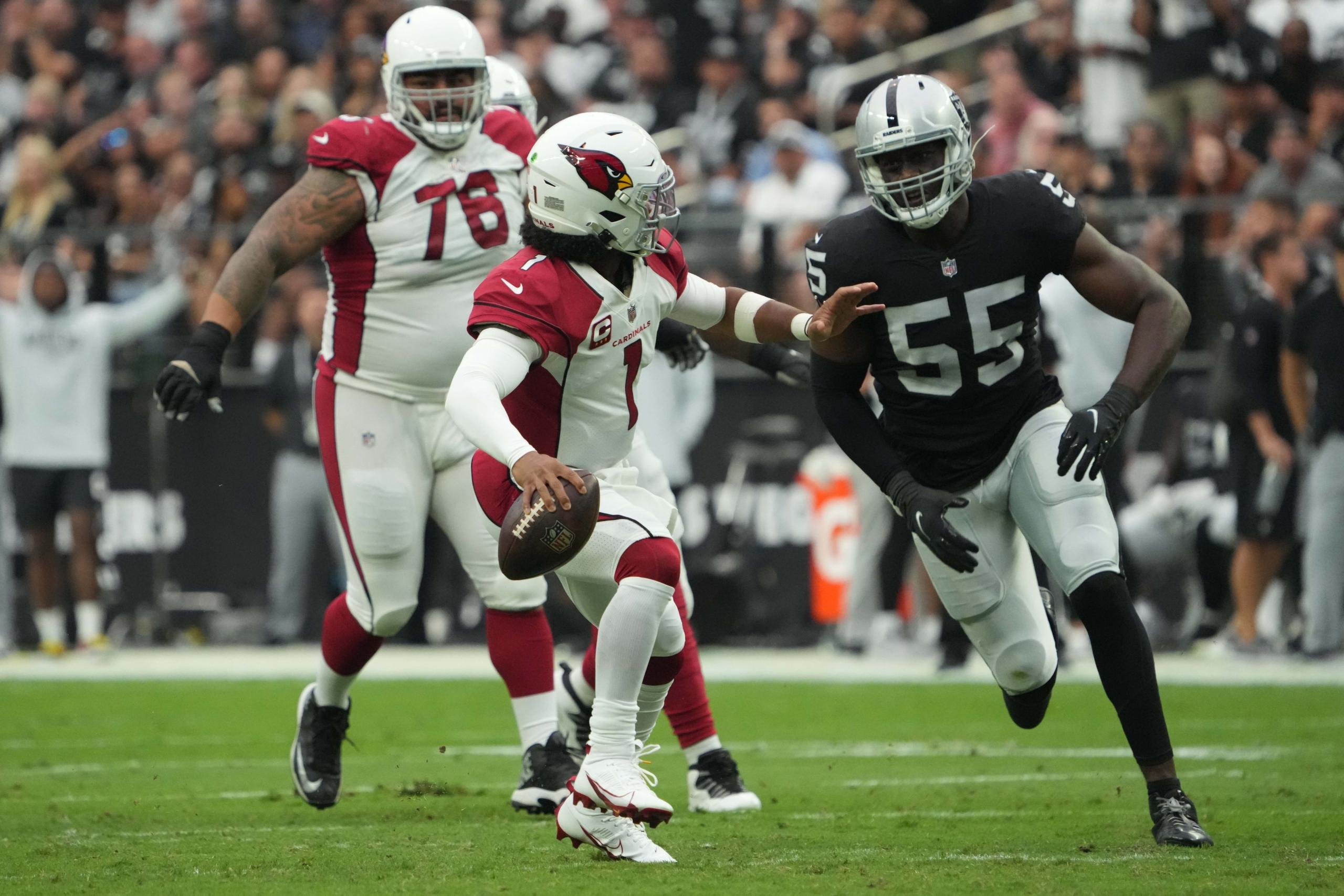 NFL: Arizona Cardinals at Las Vegas Raiders