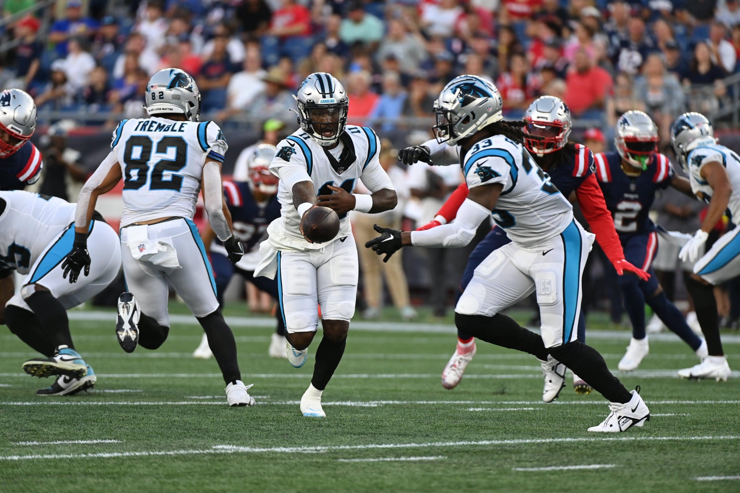 NFL: Carolina Panthers at New England Patriots