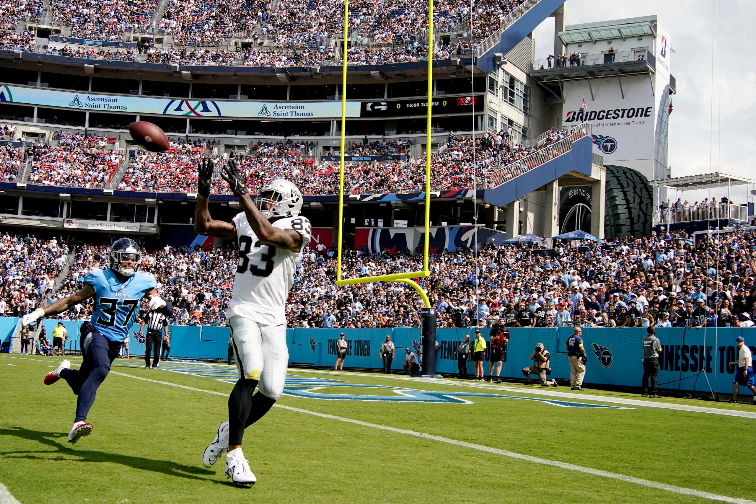 NFL: Las Vegas Raiders at Tennessee Titans