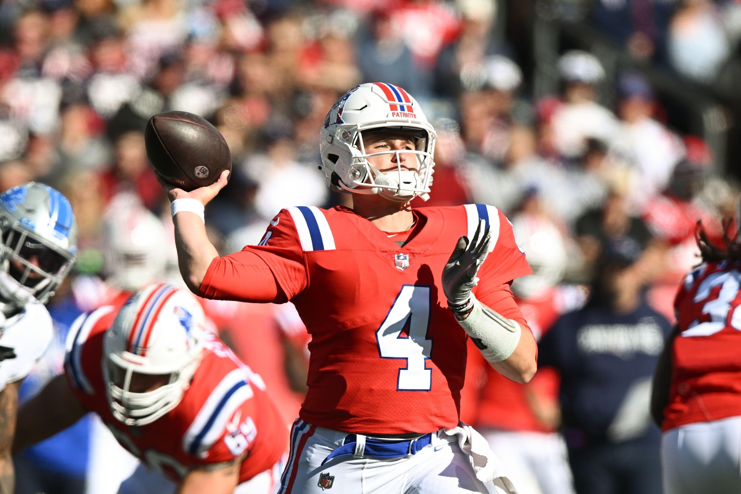 new england patriots bailey zappe