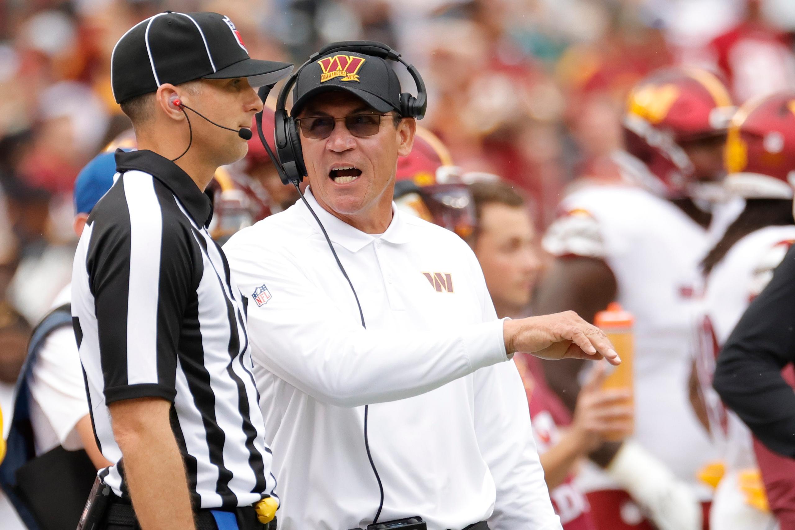 washington commanders ron rivera