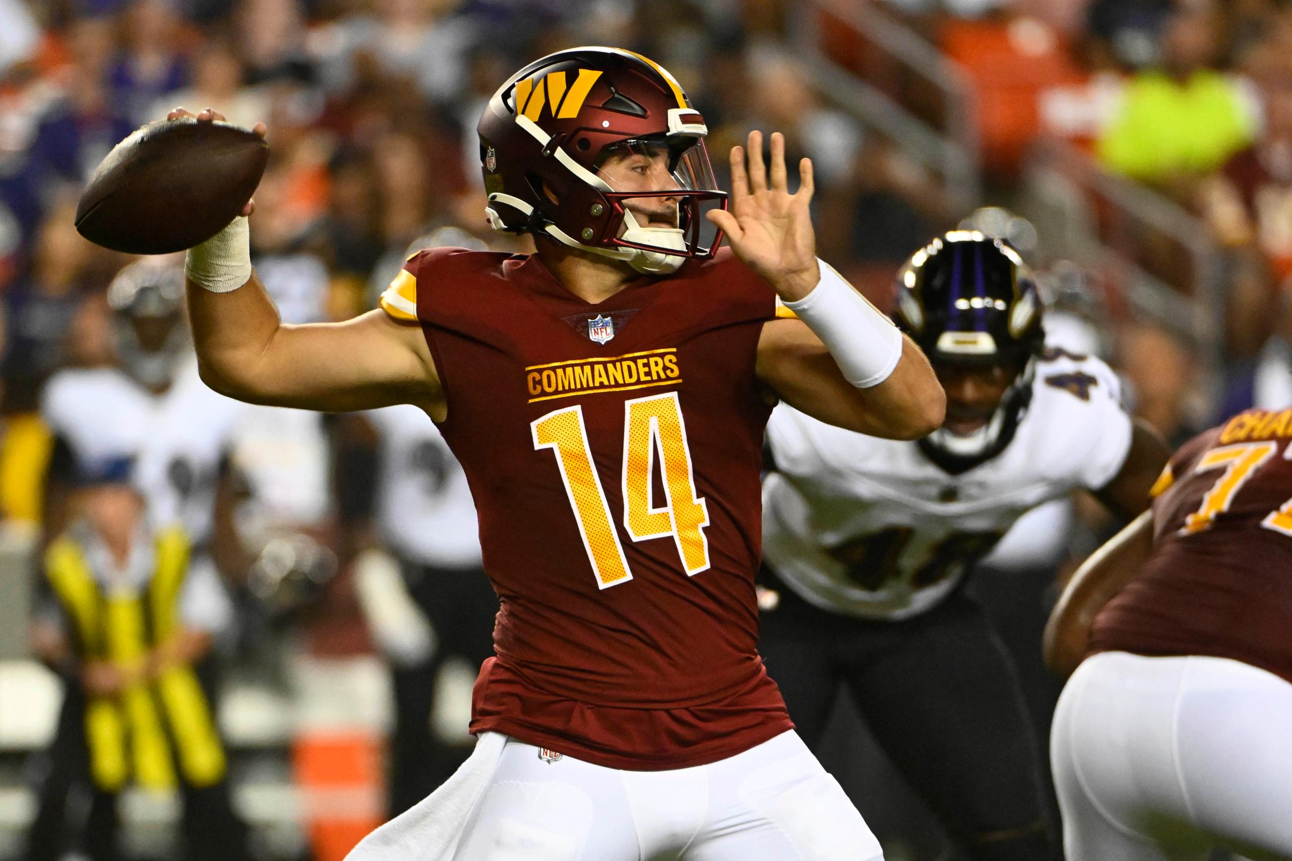 NFL: Preseason-Baltimore Ravens at Washington Commanders