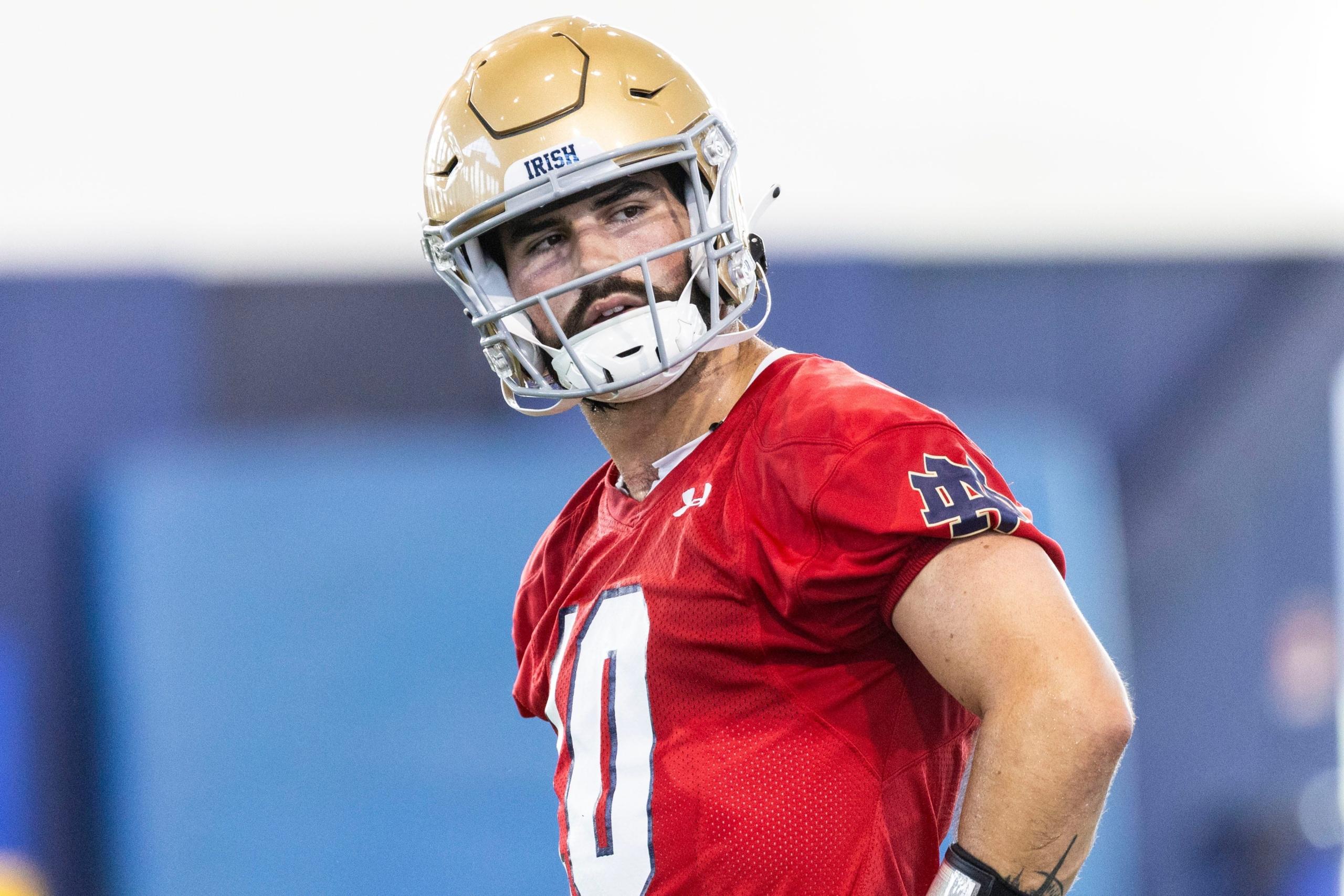 sam hartman, notre dame