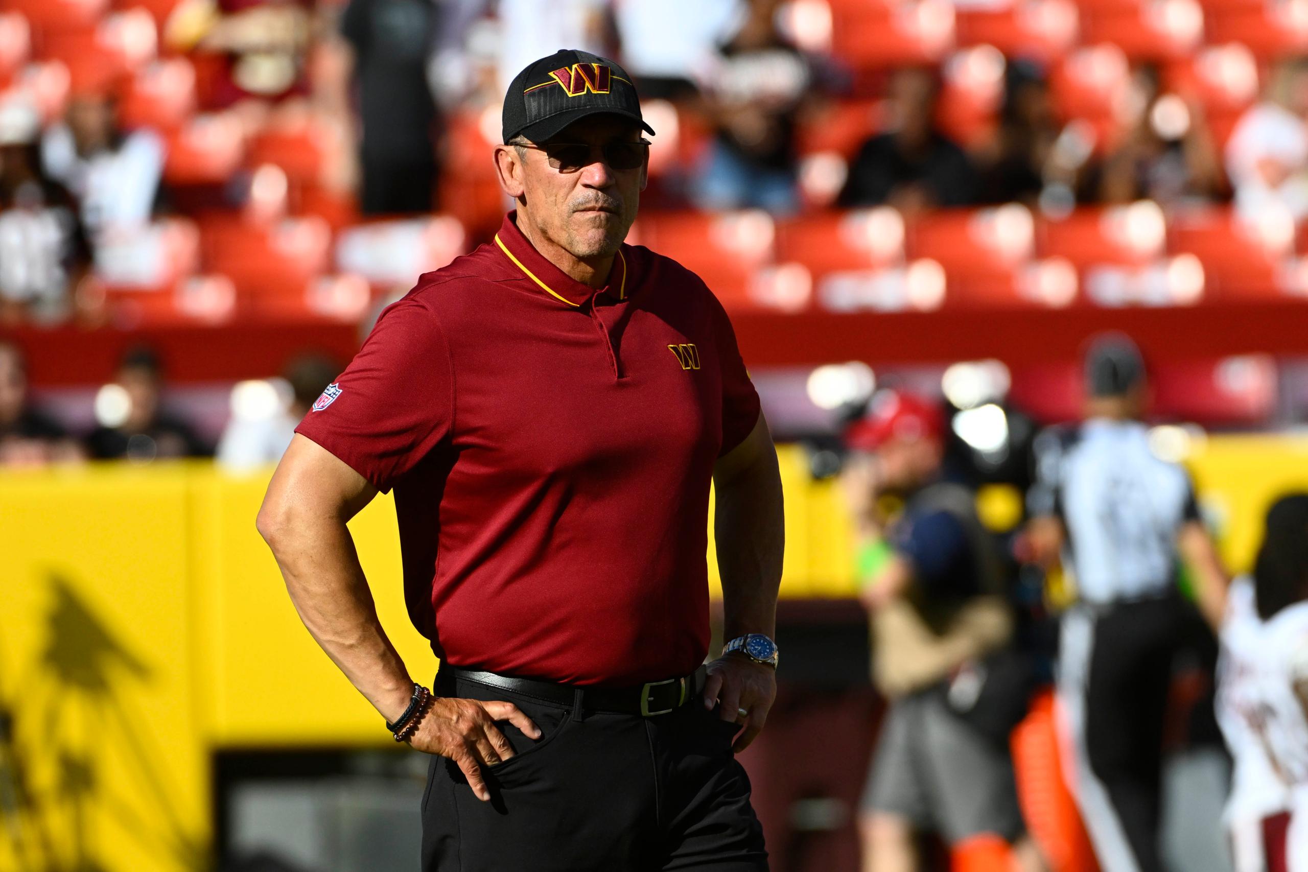 washington commanders' ron rivera