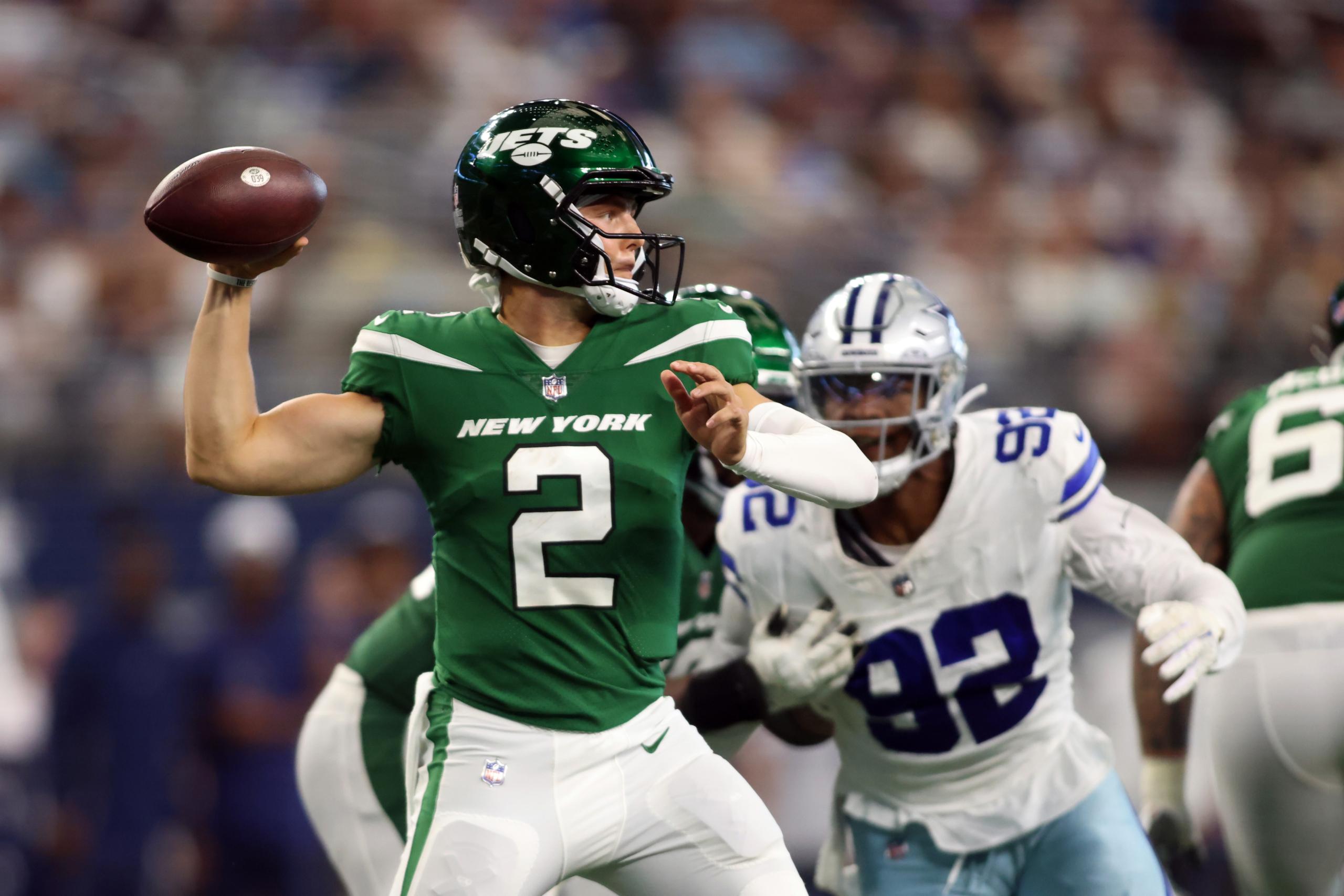 worst nfl quarterback performances week 2: zach wilson