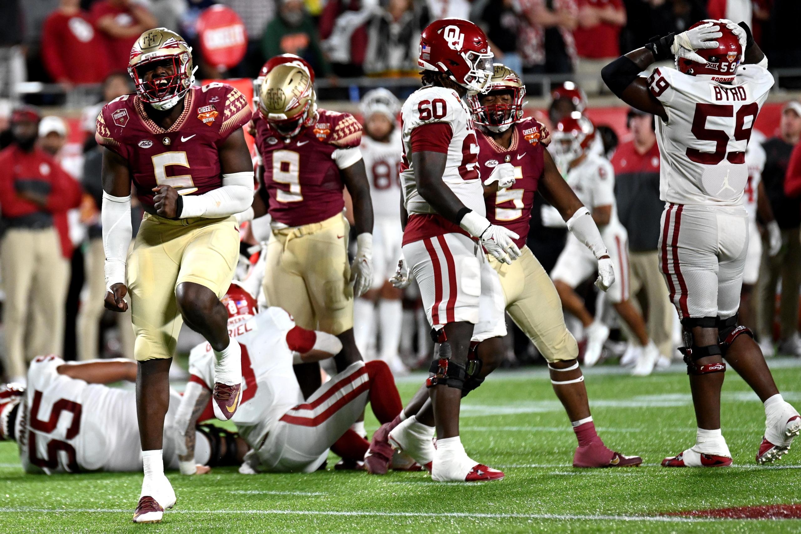 NCAA Football: Cheez-It Bowl-Oklahoma at Florida State