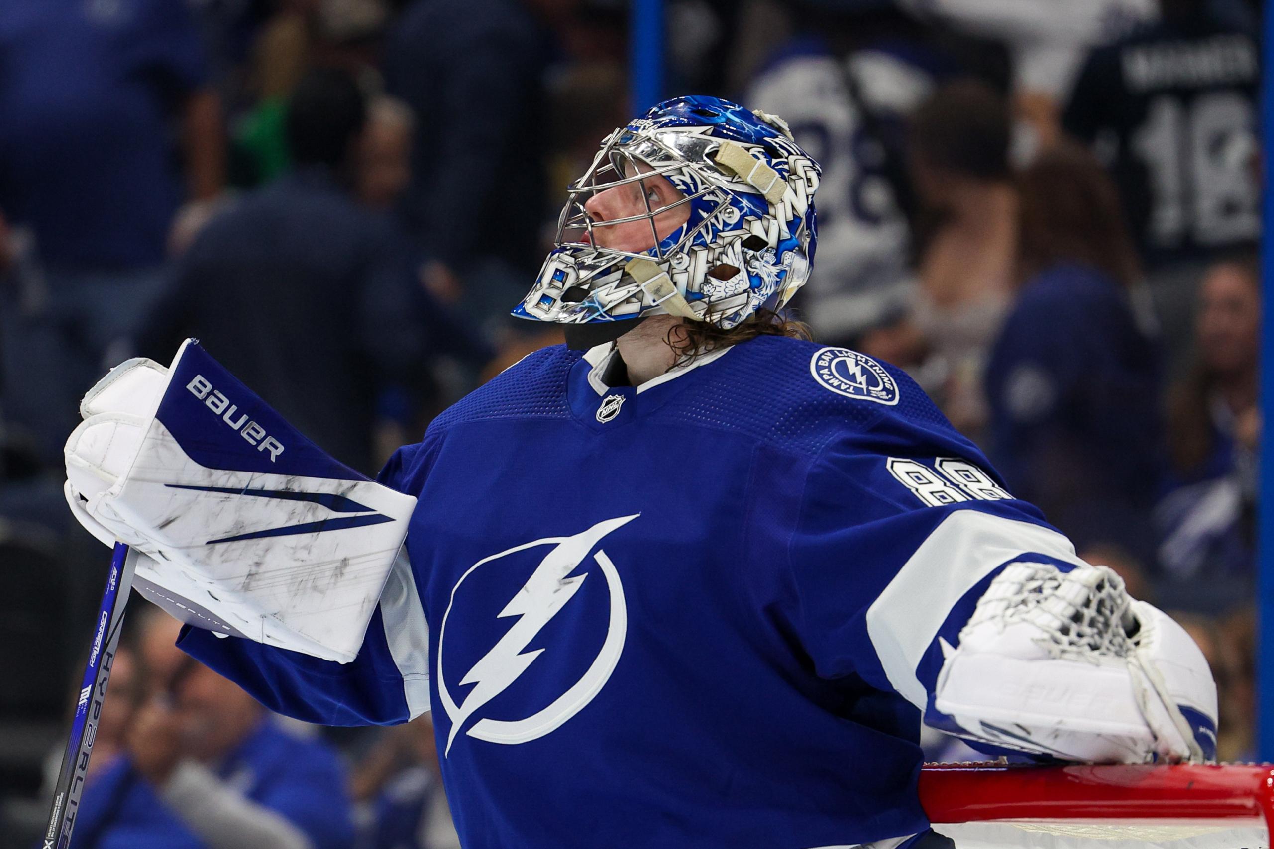 NHL: Stanley Cup Playoffs-Toronto Maple Leafs at Tampa Bay Lightning