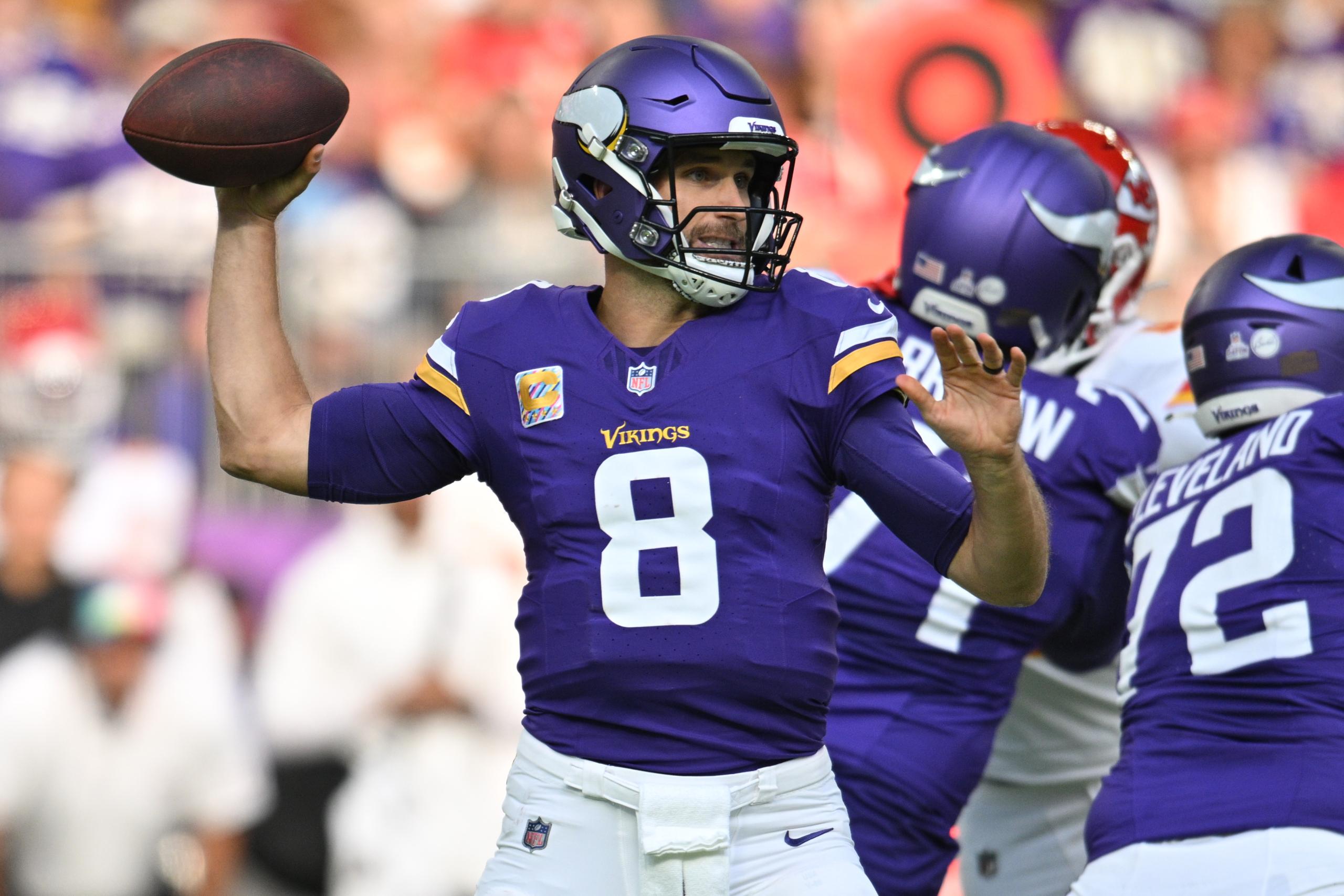 draftkings week 6 picks: kirk cousins