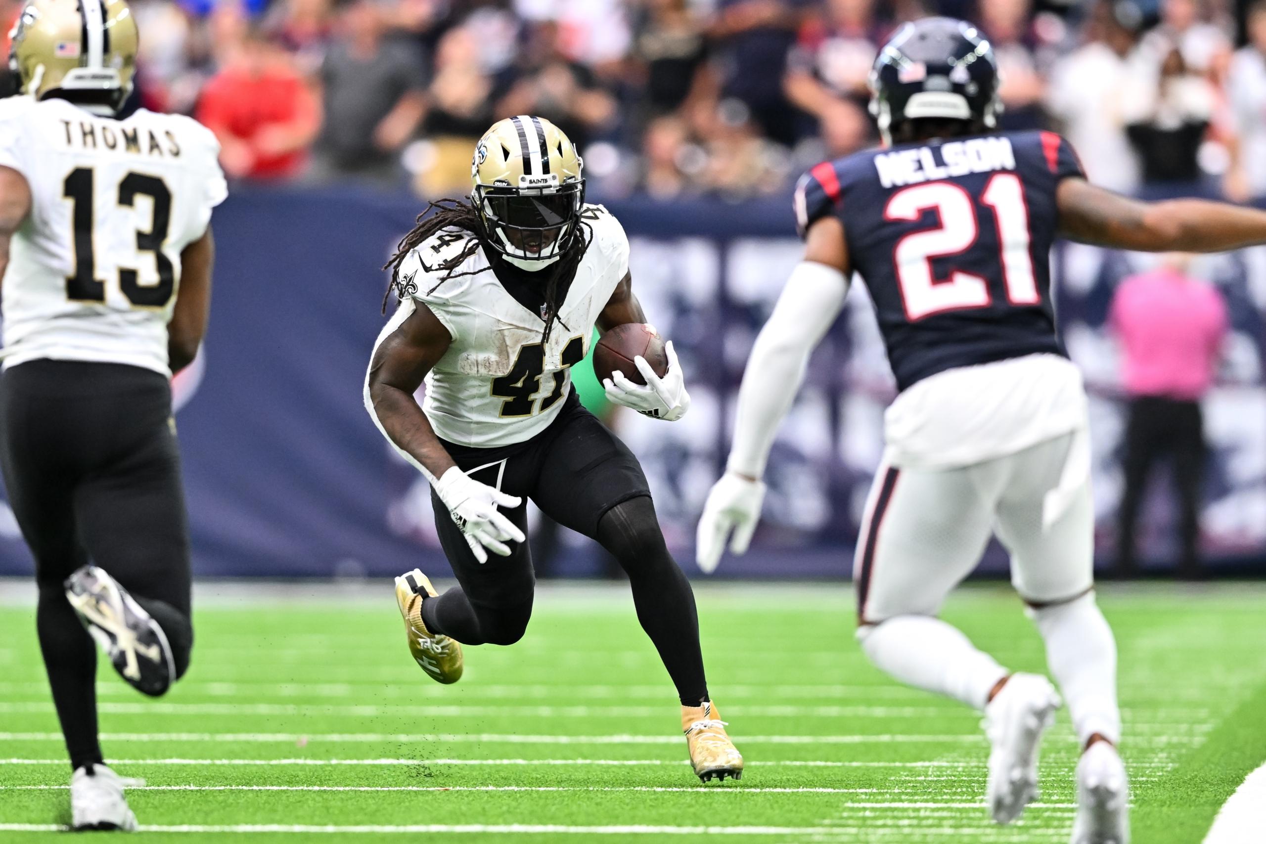 week 8 fantasy football start and sit: alvin kamara