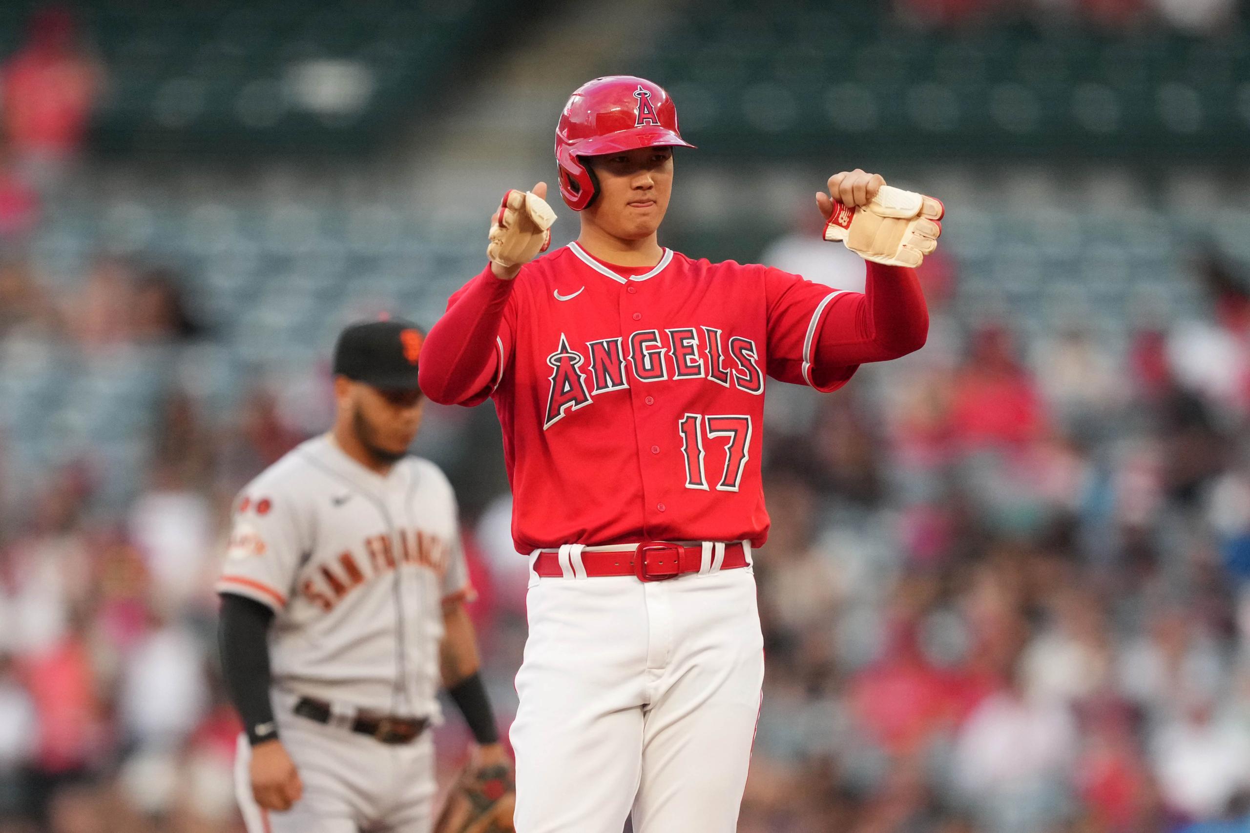 MLB: San Francisco Giants at Los Angeles Angels