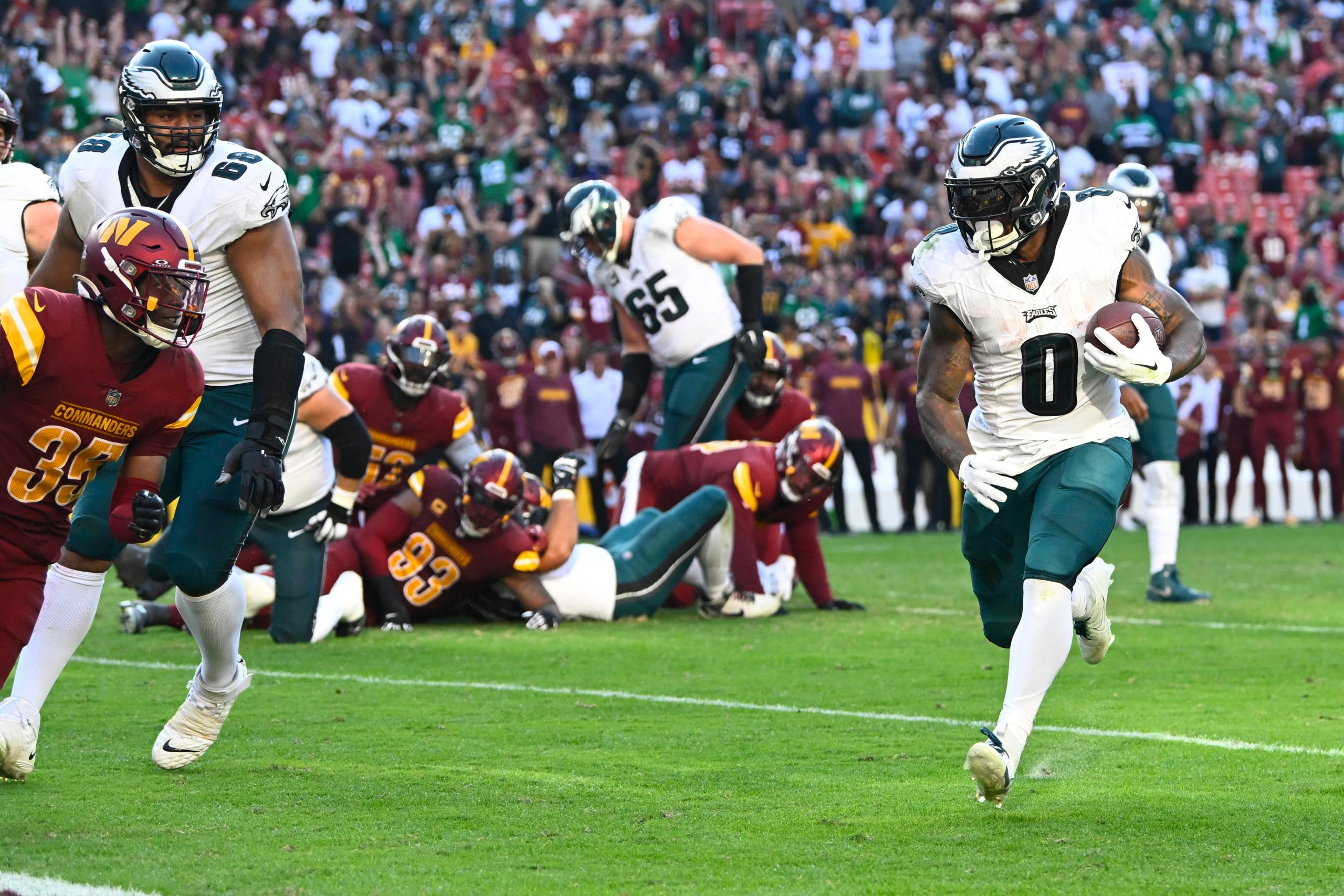 NFL: Philadelphia Eagles at Washington Commanders