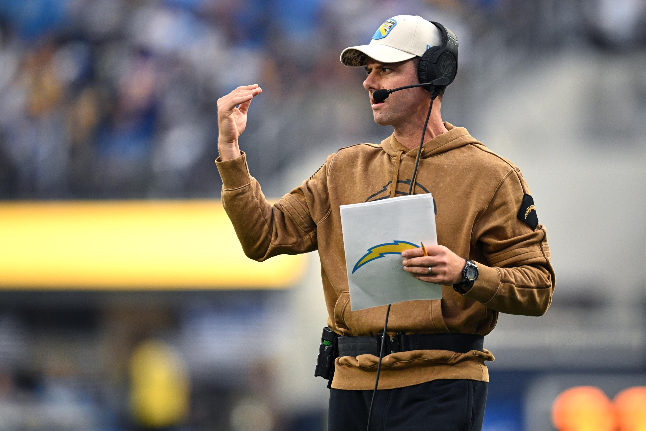 nfl week 9, los angeles chargers, brandon staley