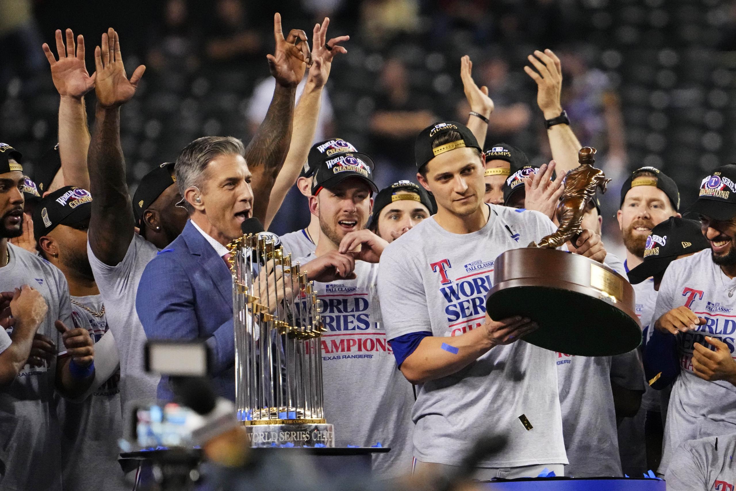 texas ranger win world series
