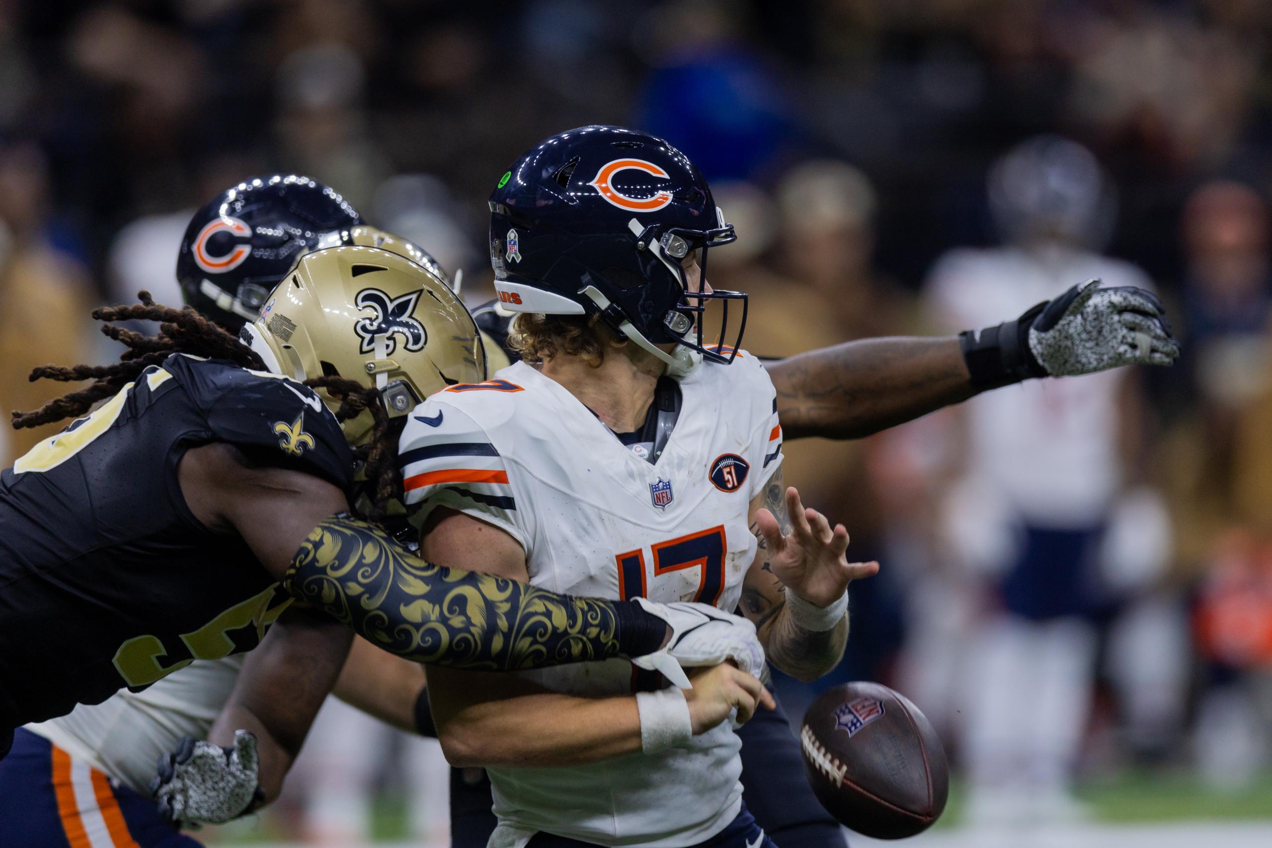 week 10 nfl picks against the spread: carolina panthers over chicago bears