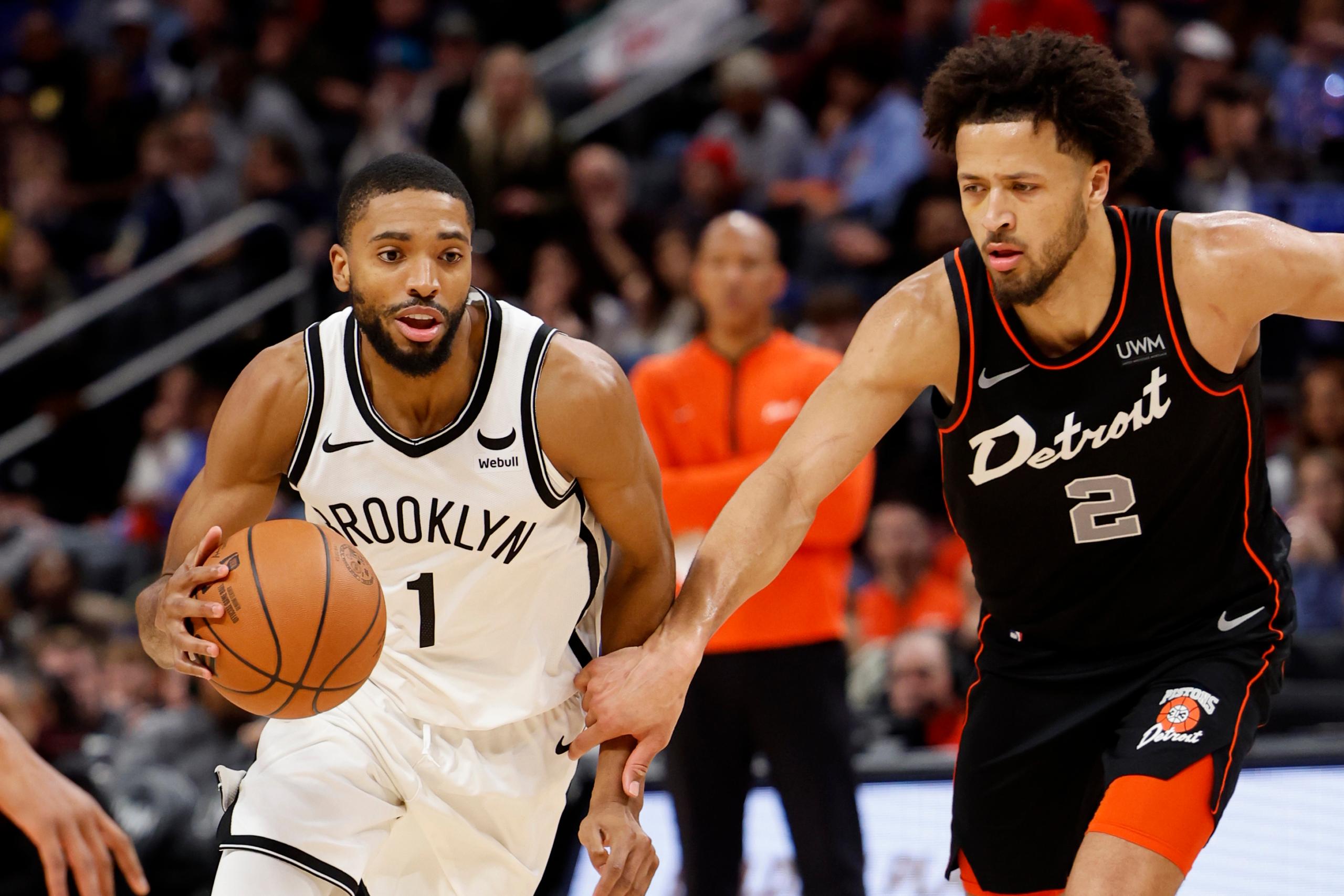 NBA: Brooklyn Nets at Detroit Pistons